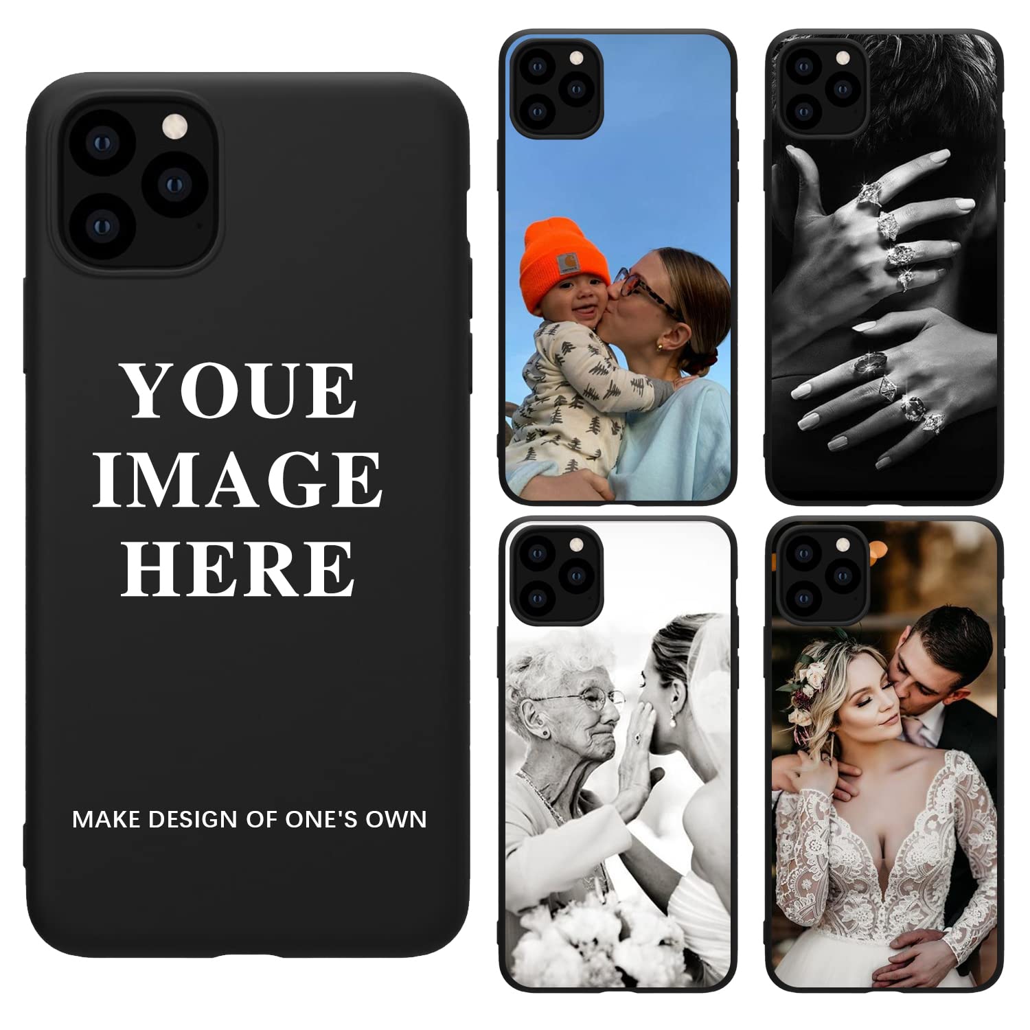 Personalized Picture Design Your Own Customized Photo Custom Phone Case Cover Compatible with Apple iPhone 14 13/13 Pro/ 13 Pro Max /12/12 Pro Max/11/11 Pro/ 11 Pro Max/Xs/Xs Max/Xr/7/8 Plus