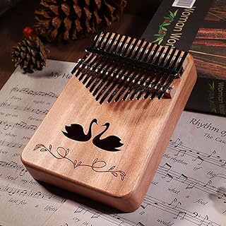 Instrumento musical thumb piano kalimba 17-tone beginner finger