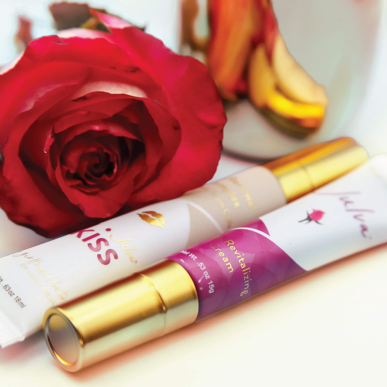 Kiss Lip Duo by Dr. Anna Cabeca – Moisturizing Cream + Lip Renewal Complex Set for Daily Skin Hydration