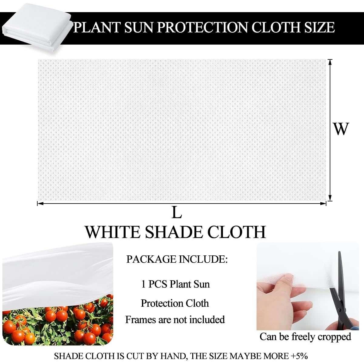 Genérico Protección contra heladas para Plantas de jardín, 30 g/m², Tela anticongelante para Plantas, Tela no Tejida, protección contra heladas de Plantas de Invierno(2,3x16m)