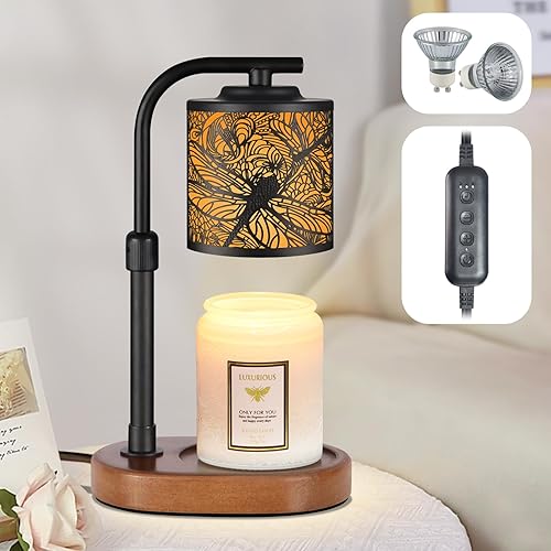 Candle Warmer Lamp with Timer, Electric Candle Lamp Warmer Birthday