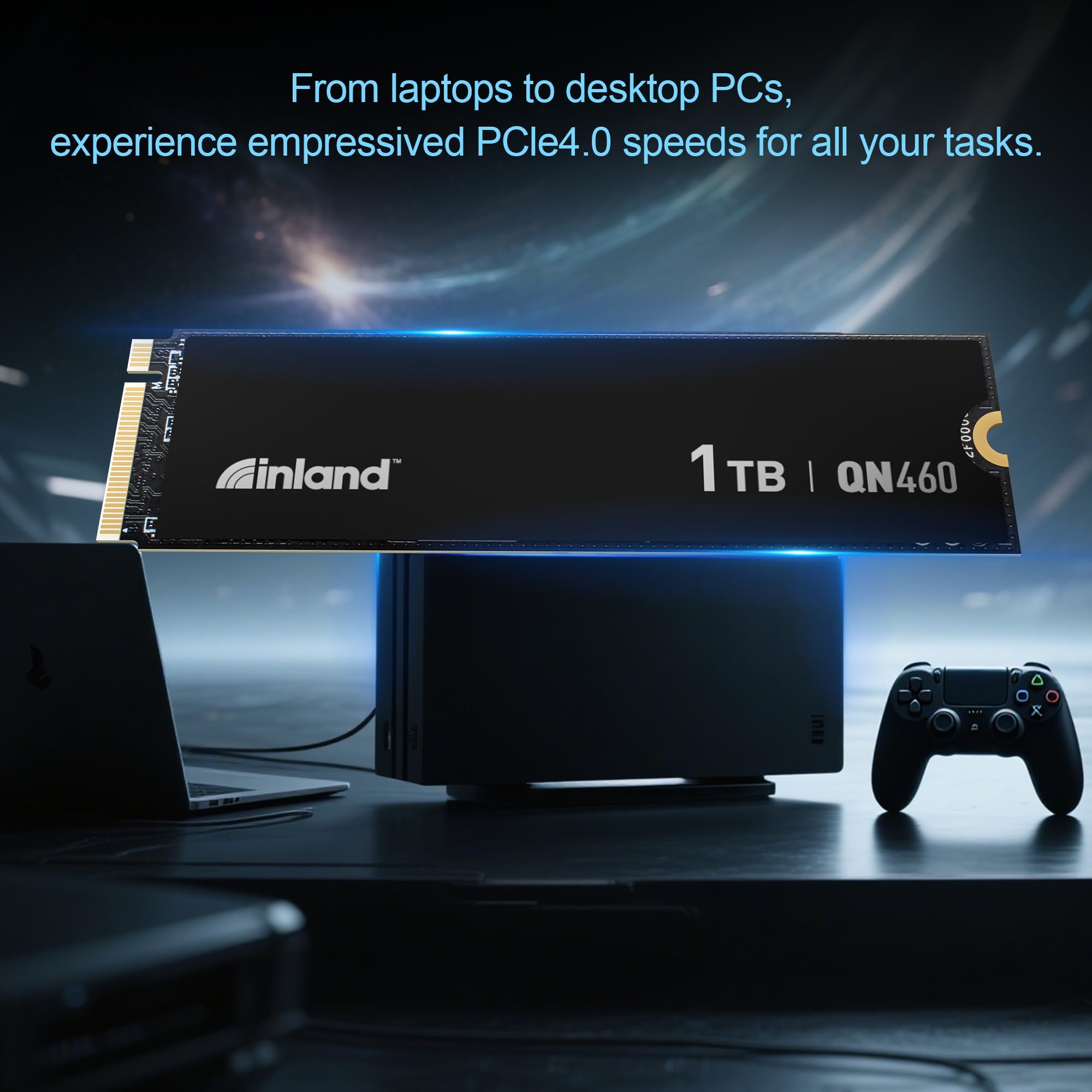 Amazon.com: INLAND QN460 SSD 1TB Gen4 NVMe M.2 Internal Gaming