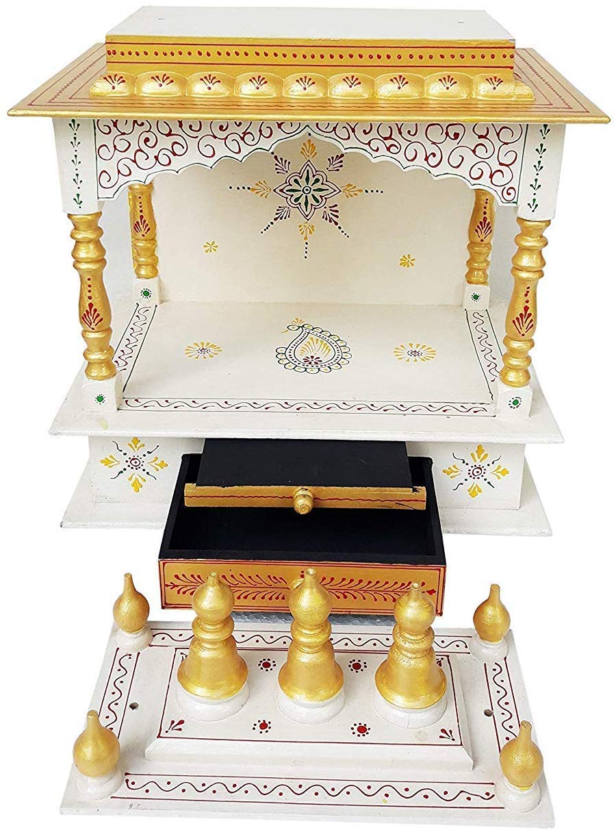 Buy Fasherati Wooden Temple Pooja Mandir Pooja Mandap Wall Hanging