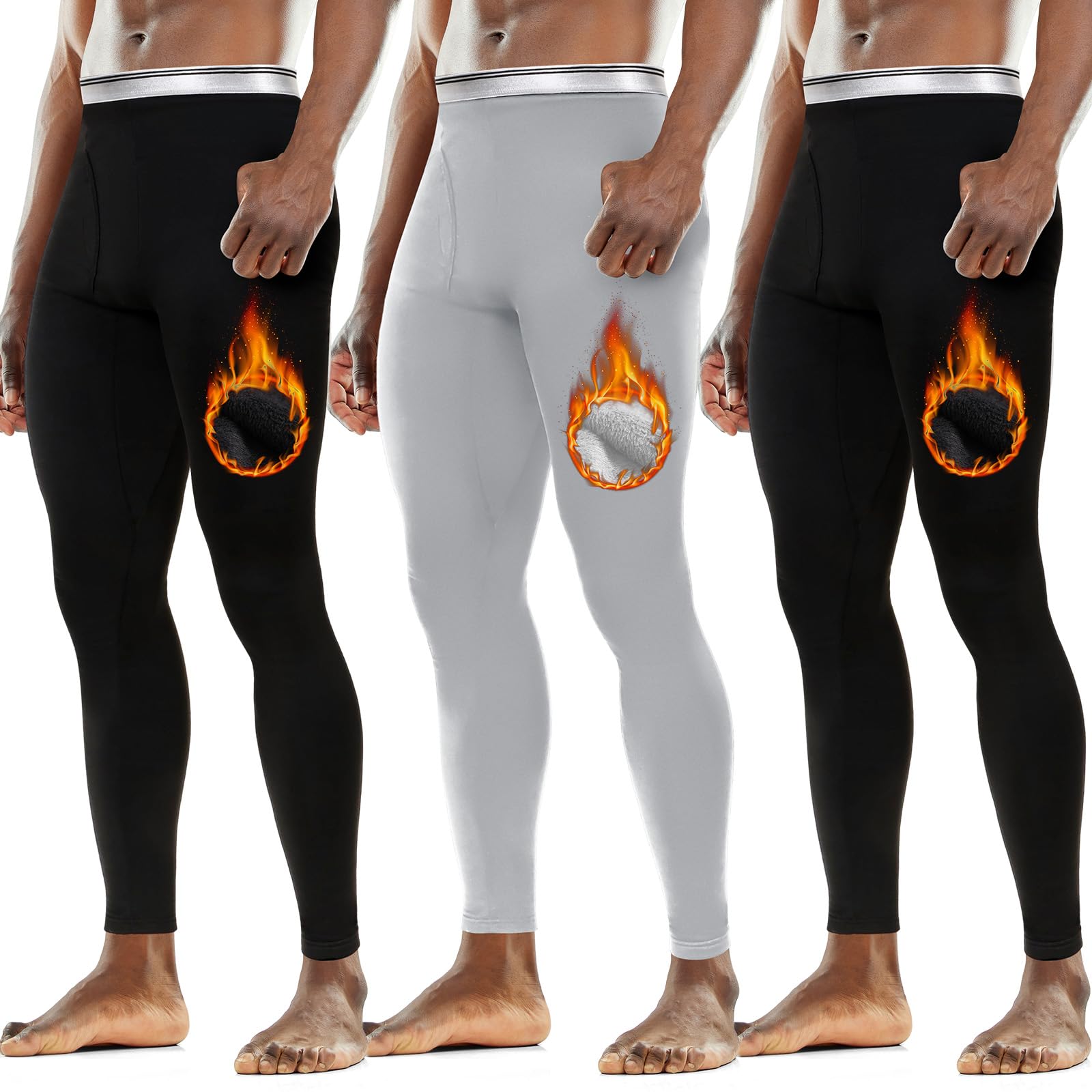CMP Mutande Termiche Uomo In Lana Merino - Intimo Sportivo Seamless Traspirante - 5