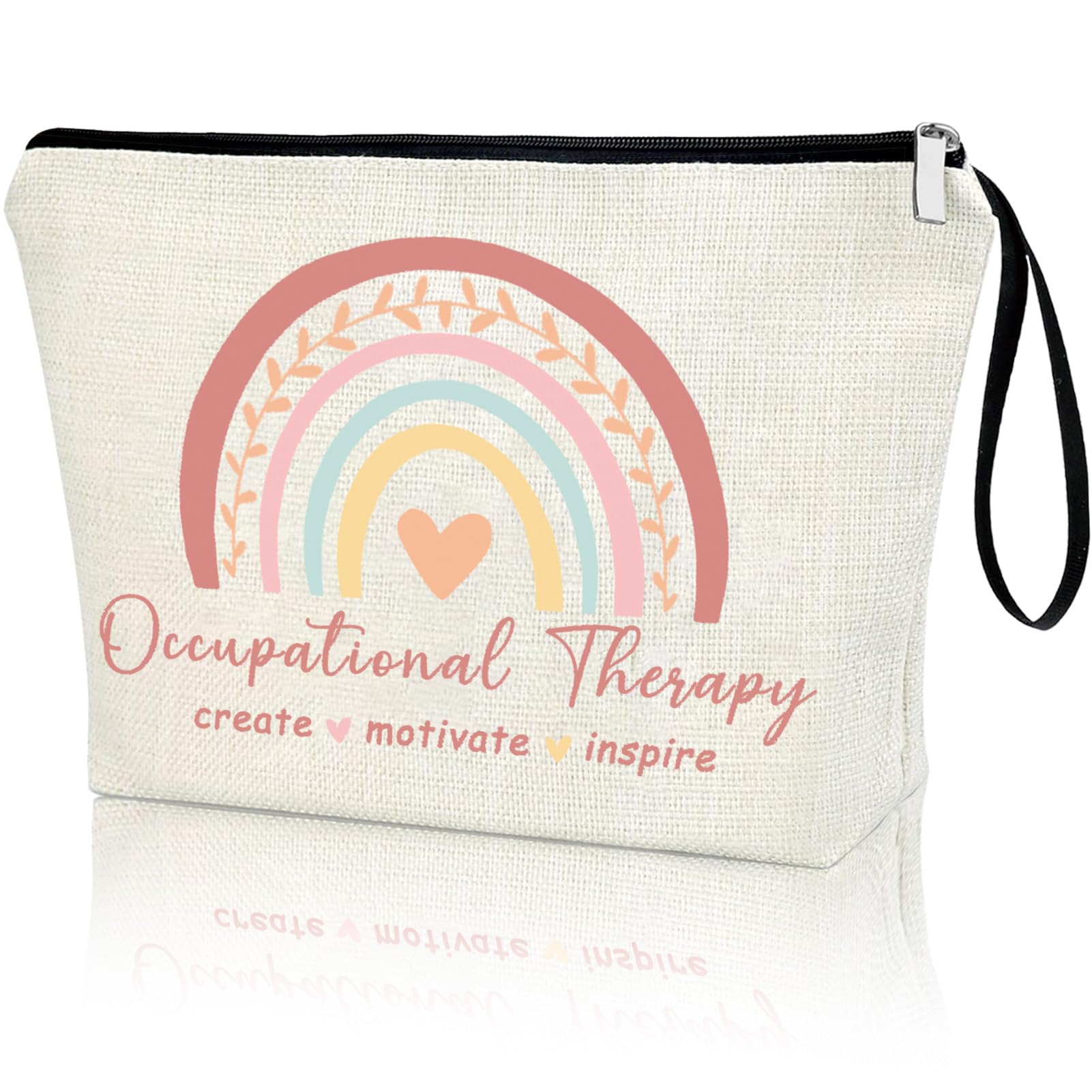 Creakraft Occupational Therapy Gift OT Therapist Worker Makeup Bag Pediatric Therapist OT Graduation Gifts For Special Education Teacher OT Assistant