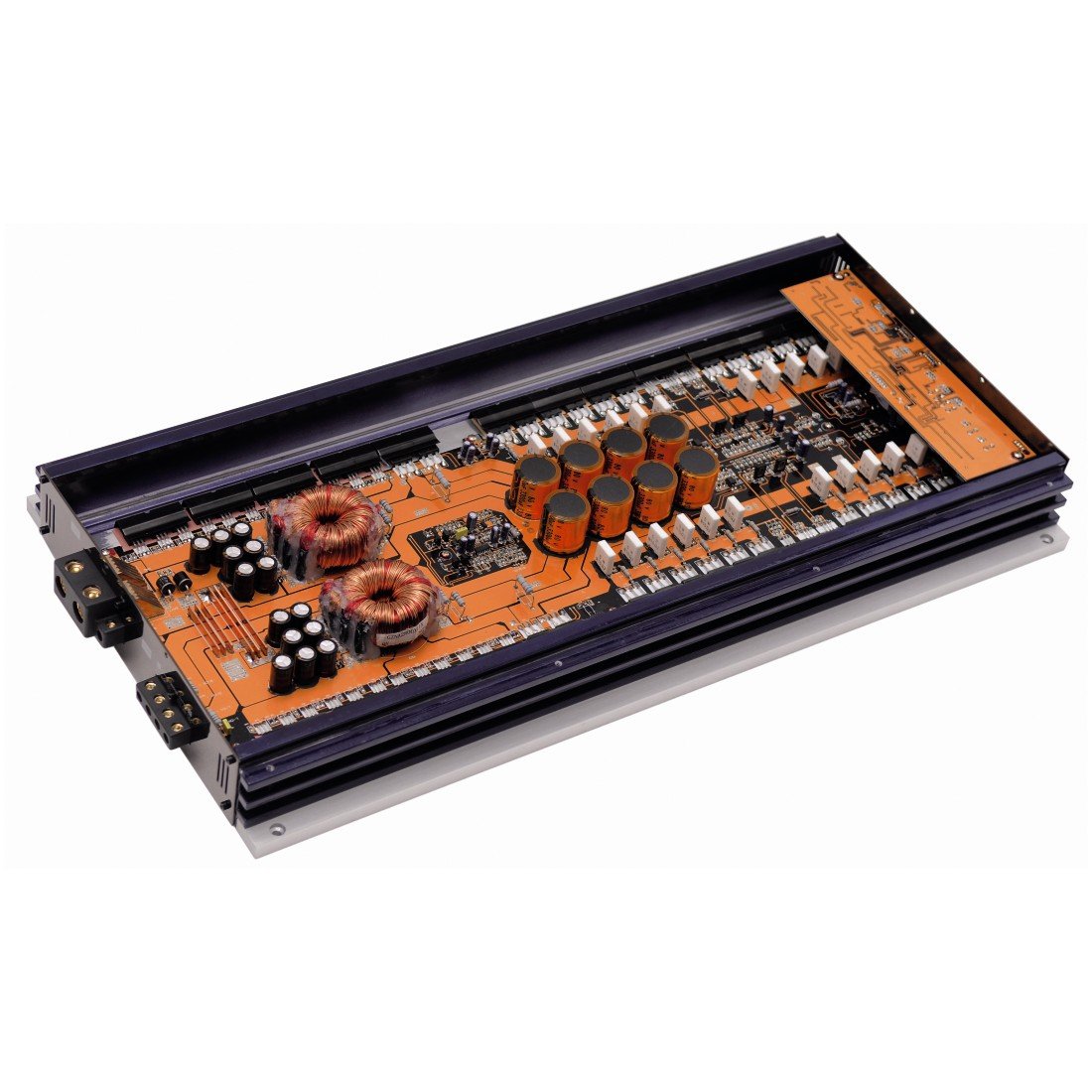 Vnitřní view of Ground Zero GZNA 2800XII amplifier circuit board