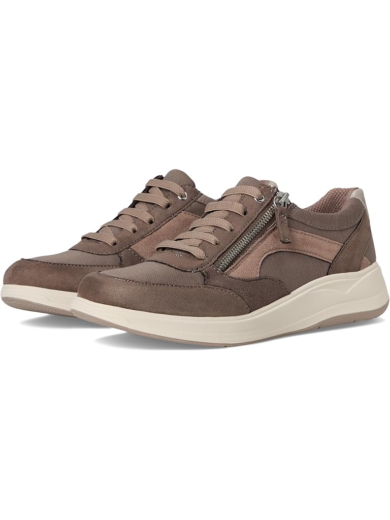 Brown LifeStride Teamplayer Zip Shoes