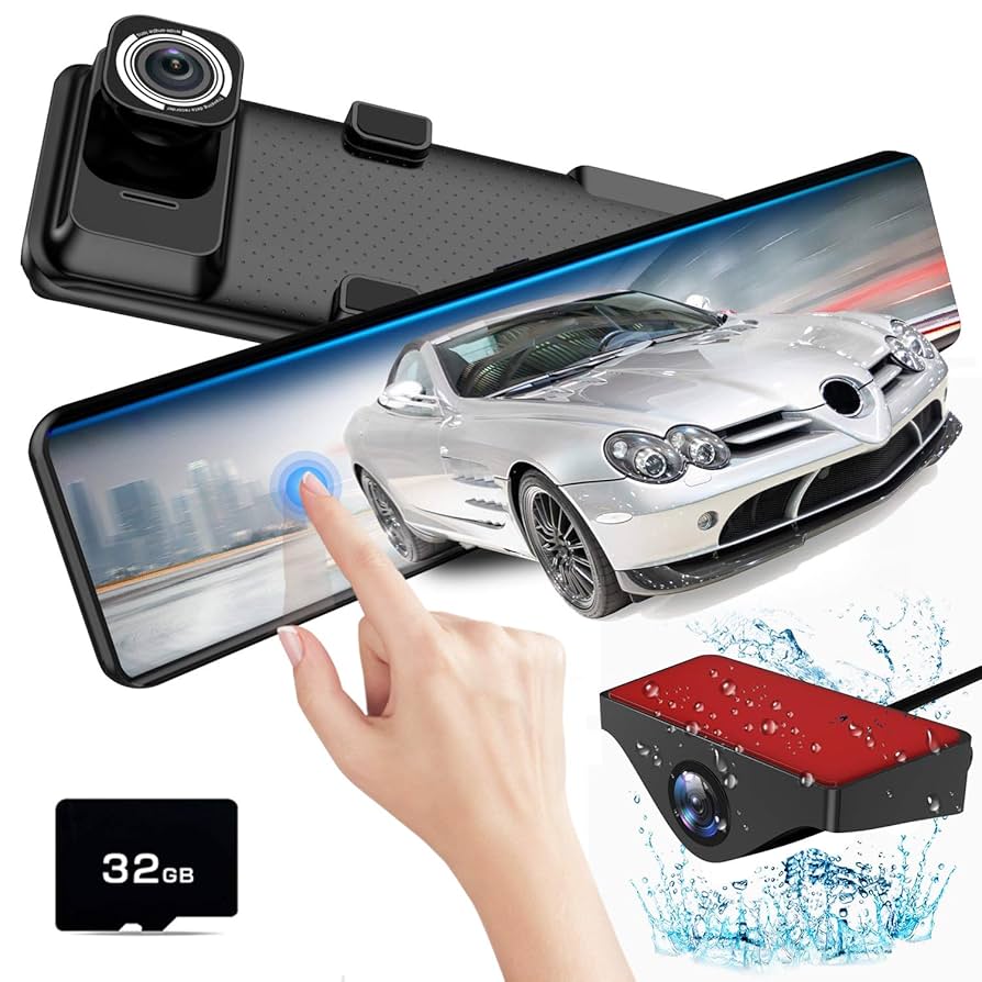 AKEEYO X2 Mirror Dash Cam for Cars 12