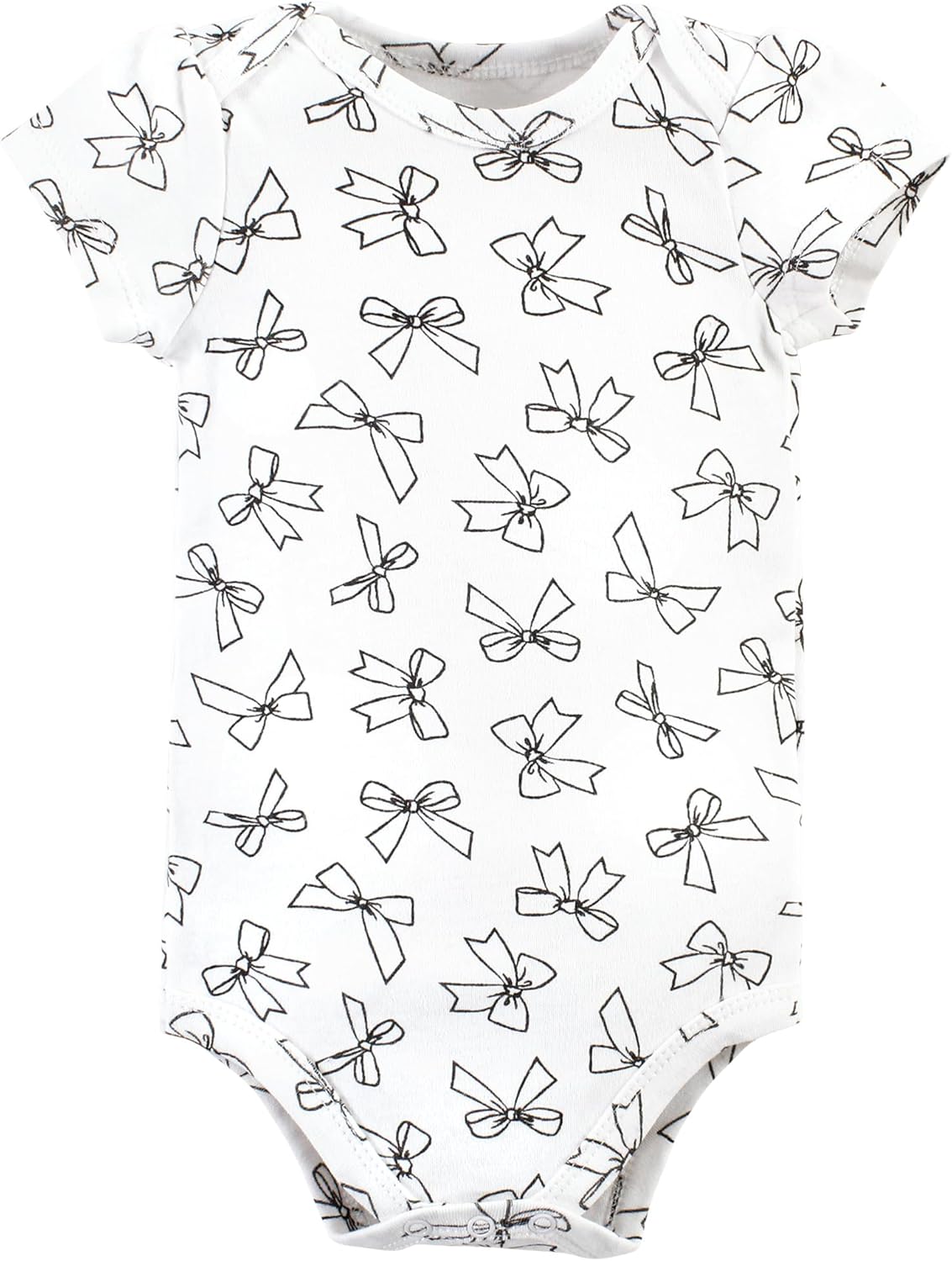 Hudson Baby Unisex Baby Cotton Bodysuits, MamaS Mini Bows, 9-12 Months - Image 4
