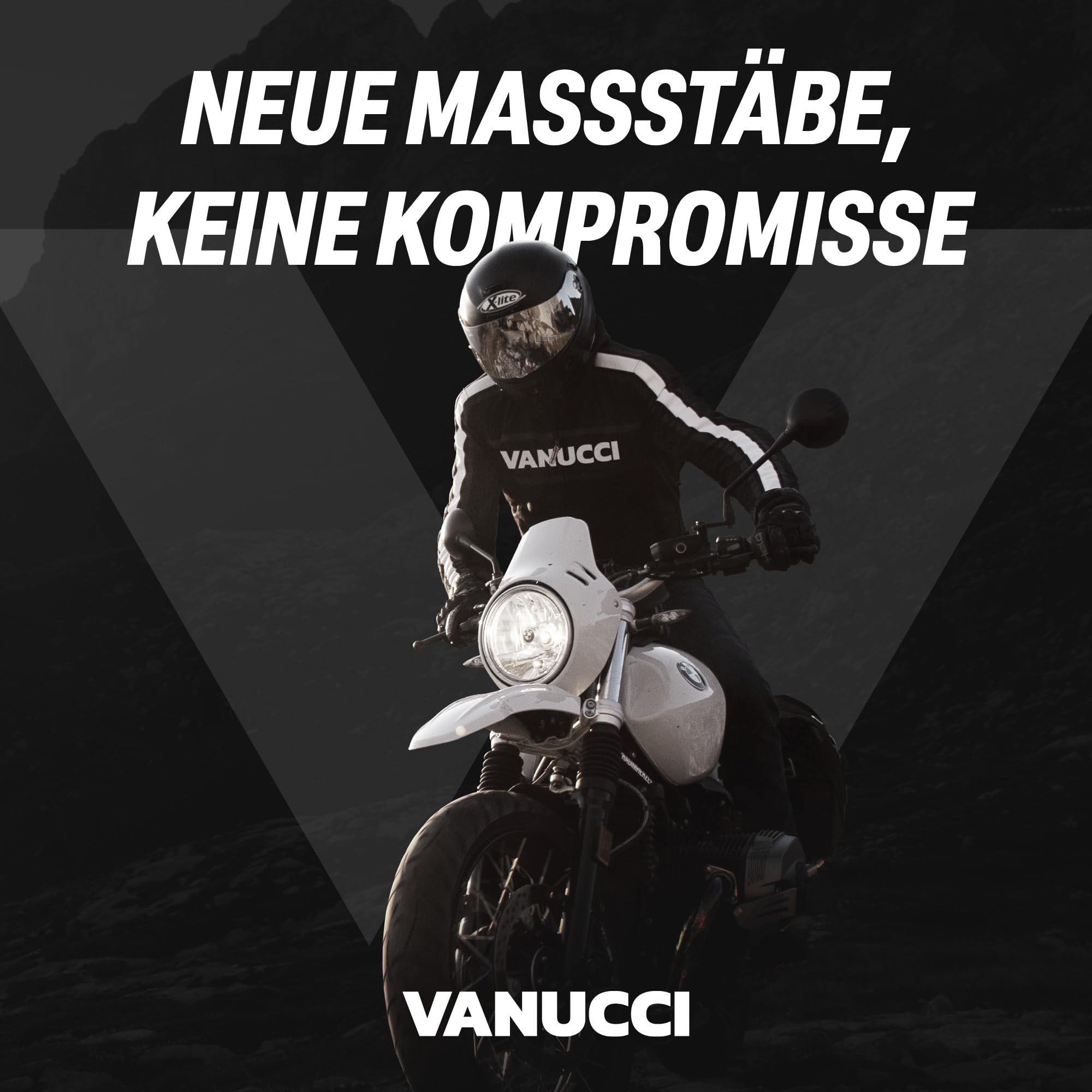 Vanucci Unterziehmütze Sommer für Helm – Atmungsaktive Helm-Unterziehmütze als Cap/Skullcap/Headcap für Motorradhelm & Fahrradhelm, Mütze unter Helm, Unisex, Schwarz