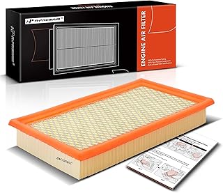 A-Premium Engine Air Filter Compatible with Ford Edge, Explorer, Flex, Fusion, Taurus X & Lincoln MKS, MKT, MKX, MKZ & Mazda 6, CX-9 & Mercury Sable, 2007-2023, Replace# CA10242, 7T4Z9601A