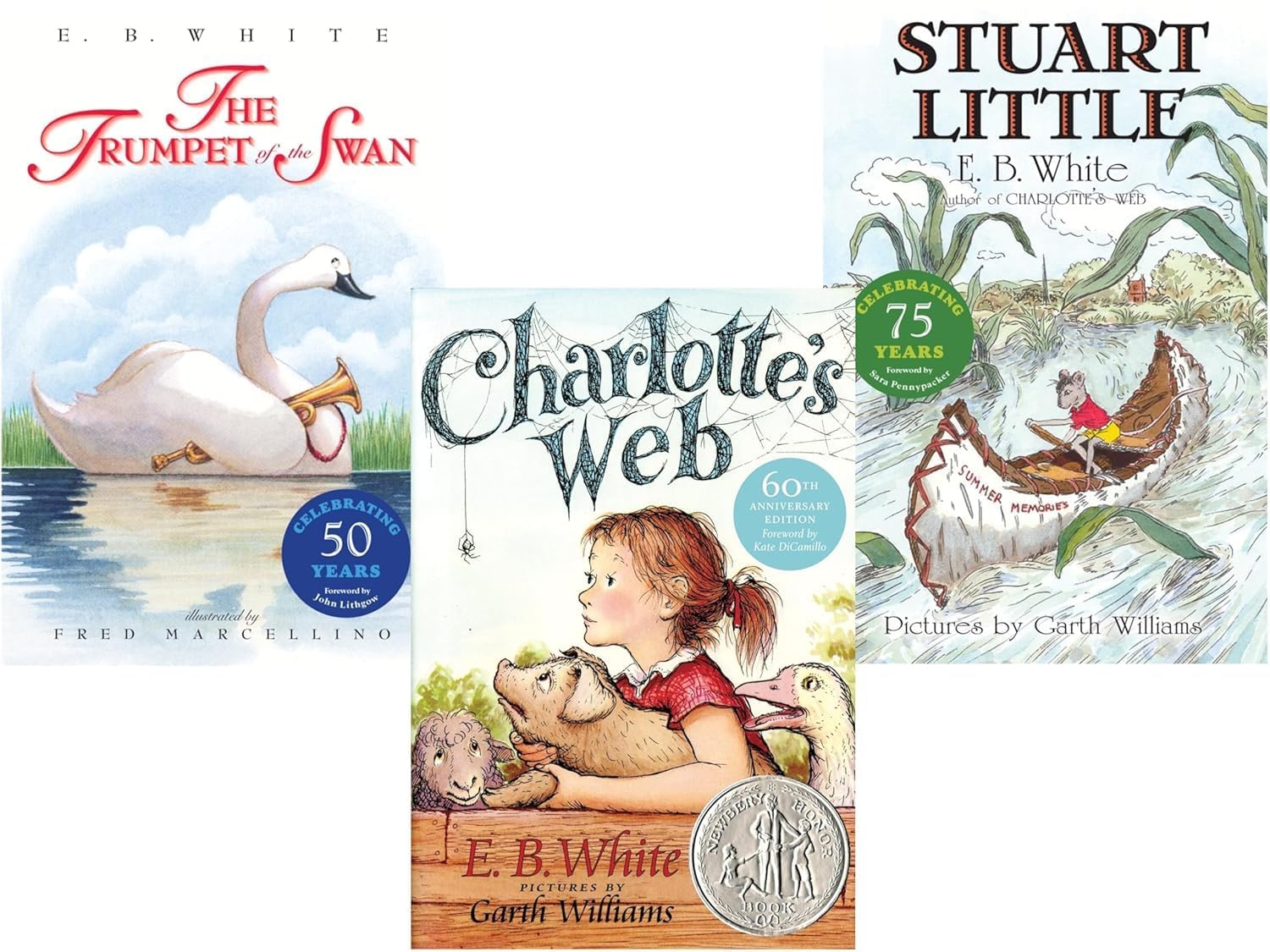 Stuart Little, Charlotte's Web, The Triumph of the Swan