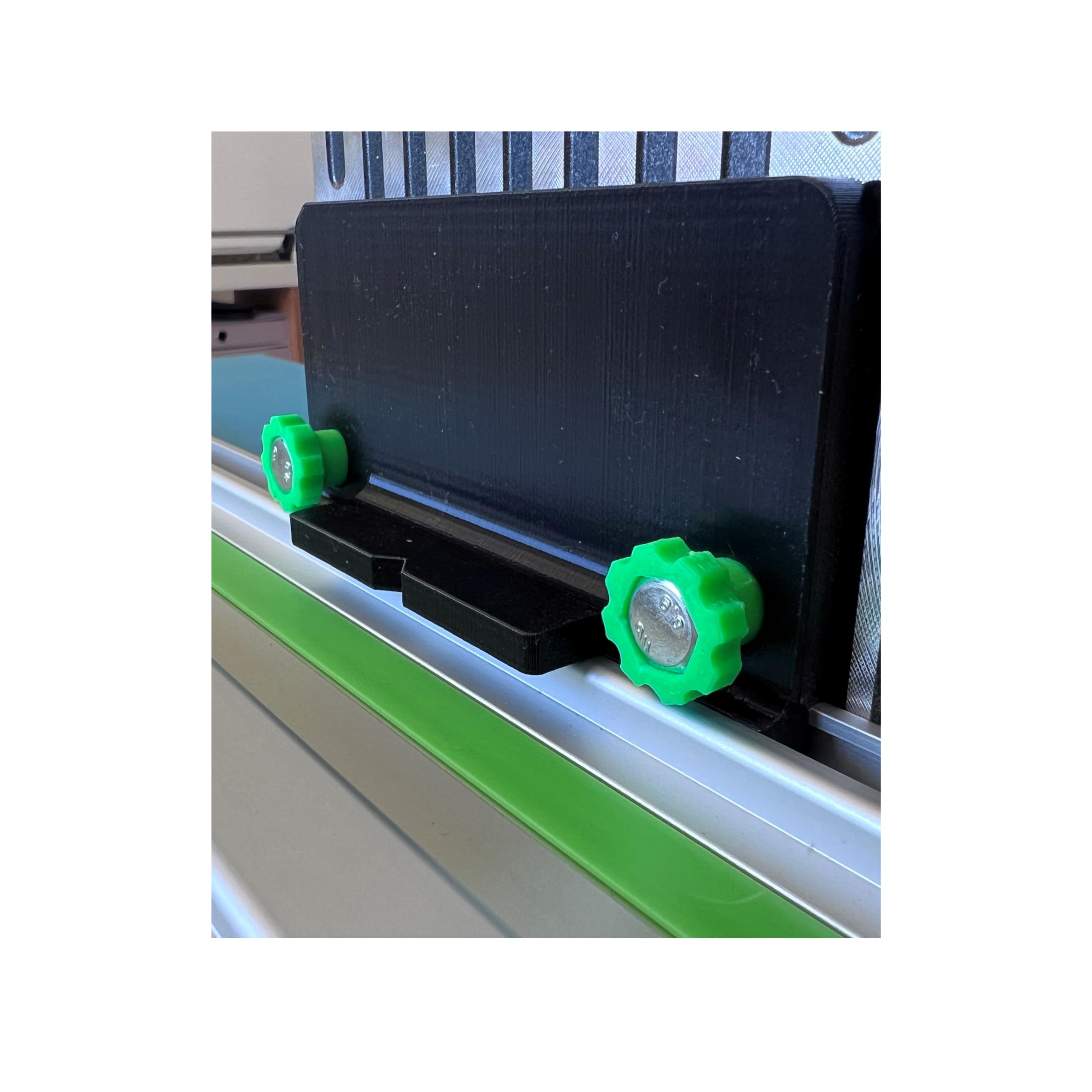 3DHerb Adaptateur compatible avec la fraise Lamello Classic X Top 10 et Top 21 compatible avec le rail de guidage Festool