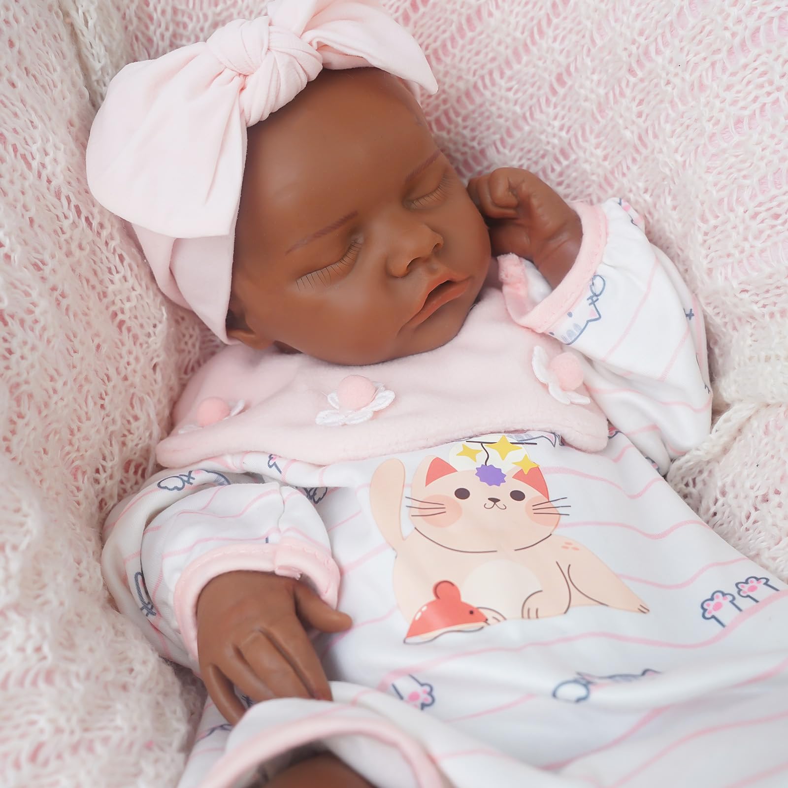 Photo 1 of KUICEO Silicone Reborn Baby Doll 18in