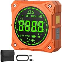 Rechargeable 4-Side Magnetic Digital Angle Finder, 490 & 2180 Electronic Inclinometer Protractor Level Gauge for for Woodwork, Miter Saw, Hanging Frames