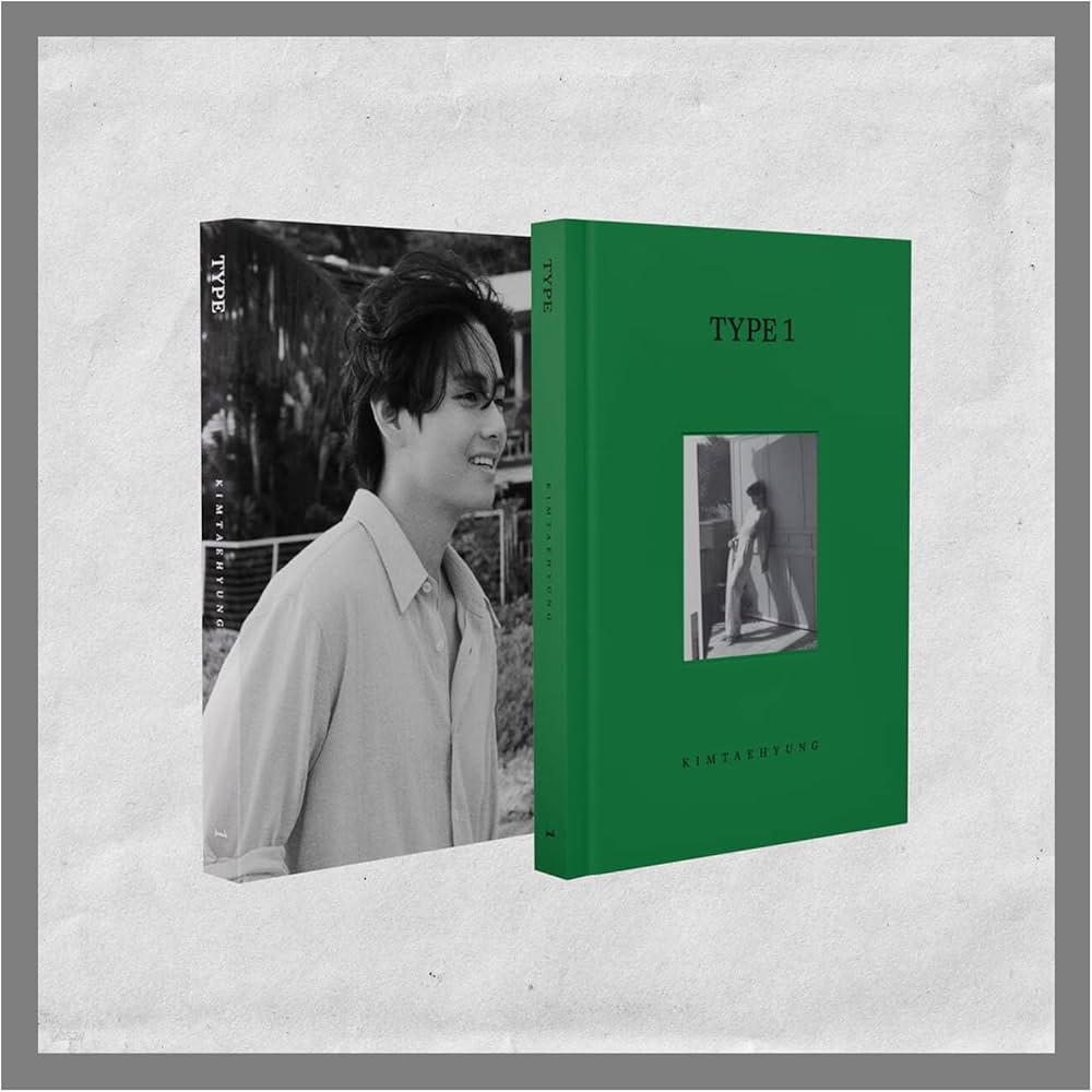 Amazon.co.jp: BTS V Kim Taehyung TYPE 1 Photobook with Tracking