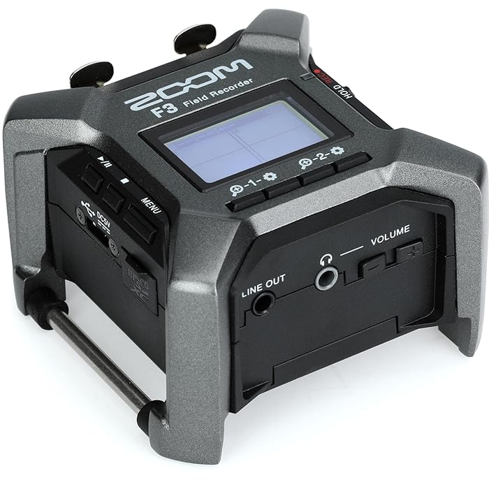 Buy Zoom F3 Professional Field Recorder, 32bit Float Recording, 2
