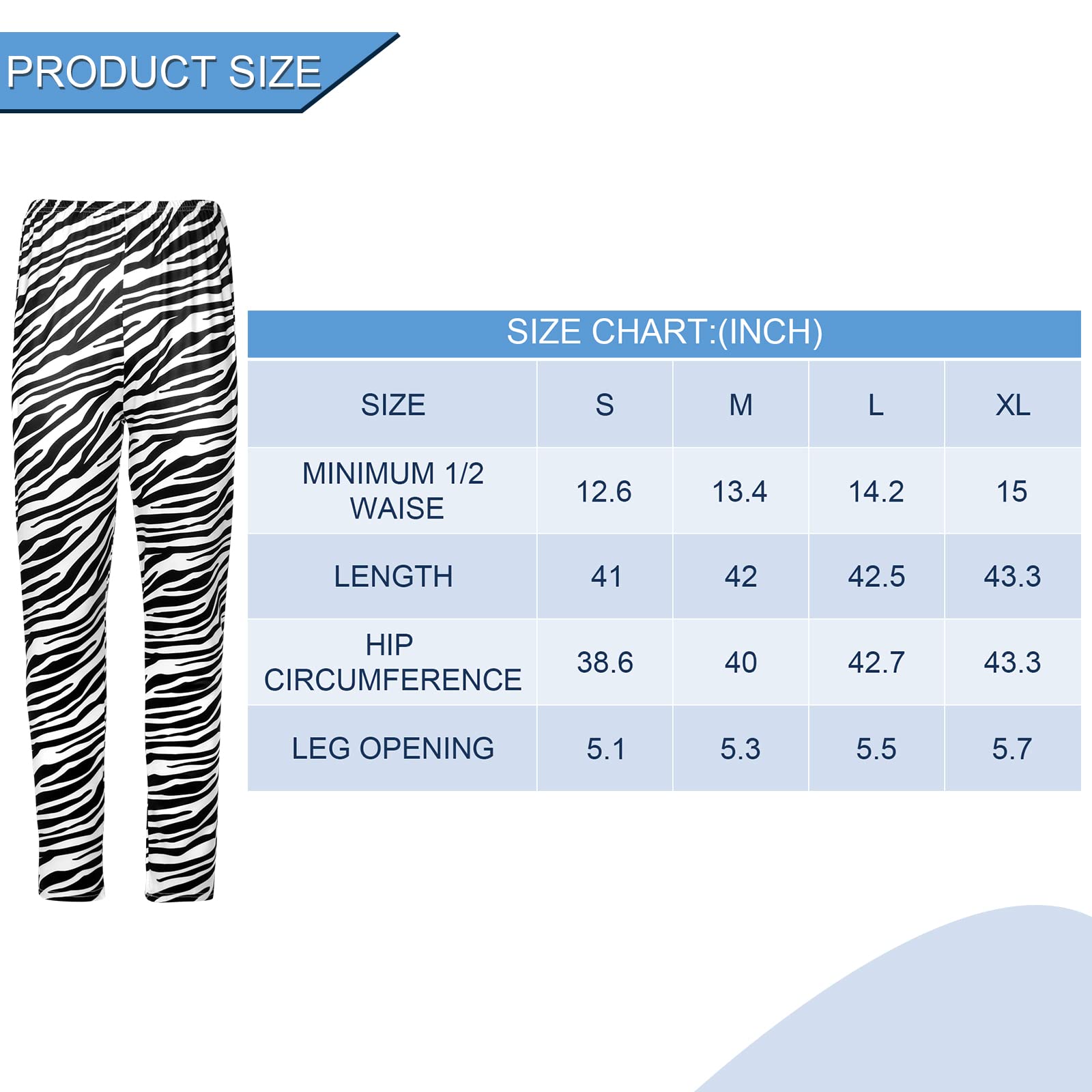 5 PCS Men's 80s Disco Rocker Costume Set Pants Brown Long Wigs Punk Gloves Sunglasses for Cosplay Halloween (Small Pants)