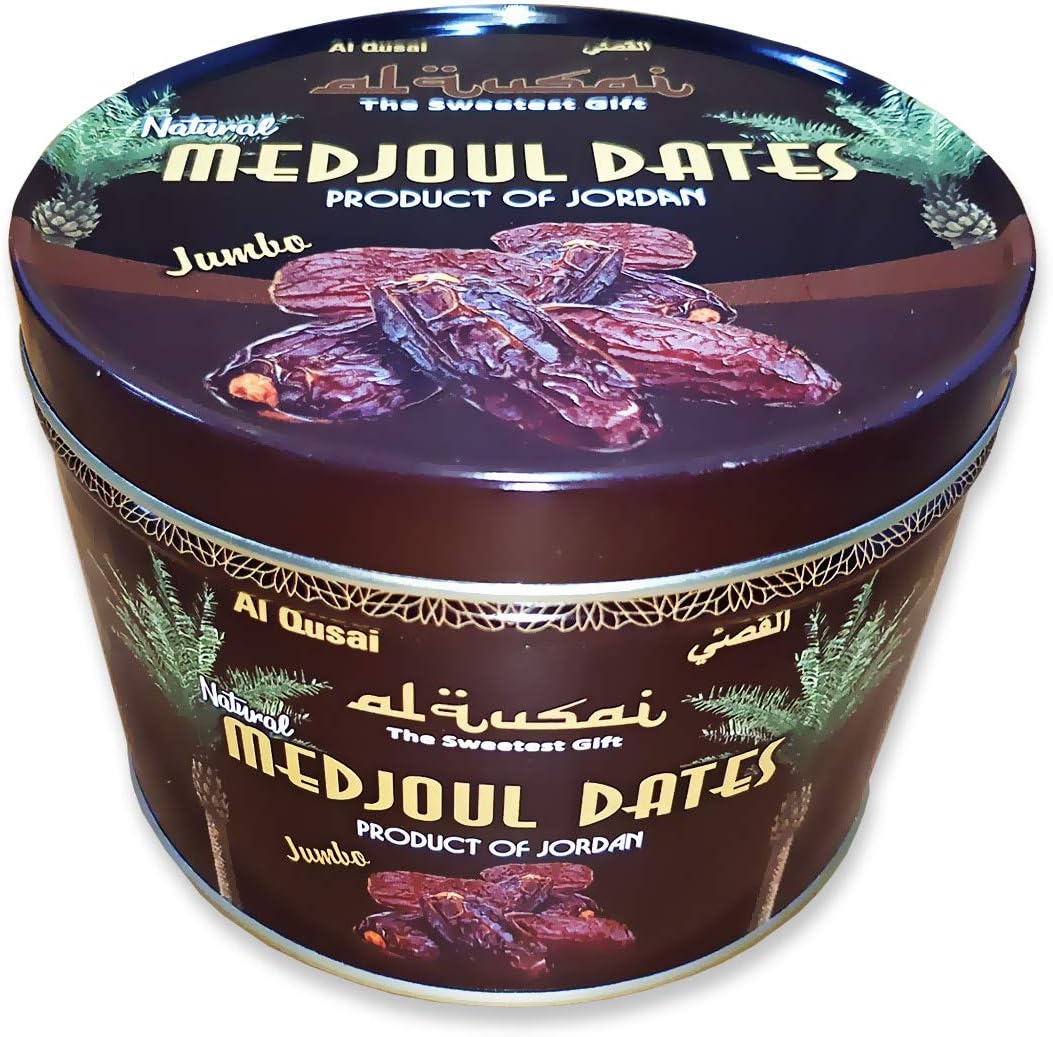 Medjoul/Medjool Dates, Jordan (Medjoul 500g Tin)