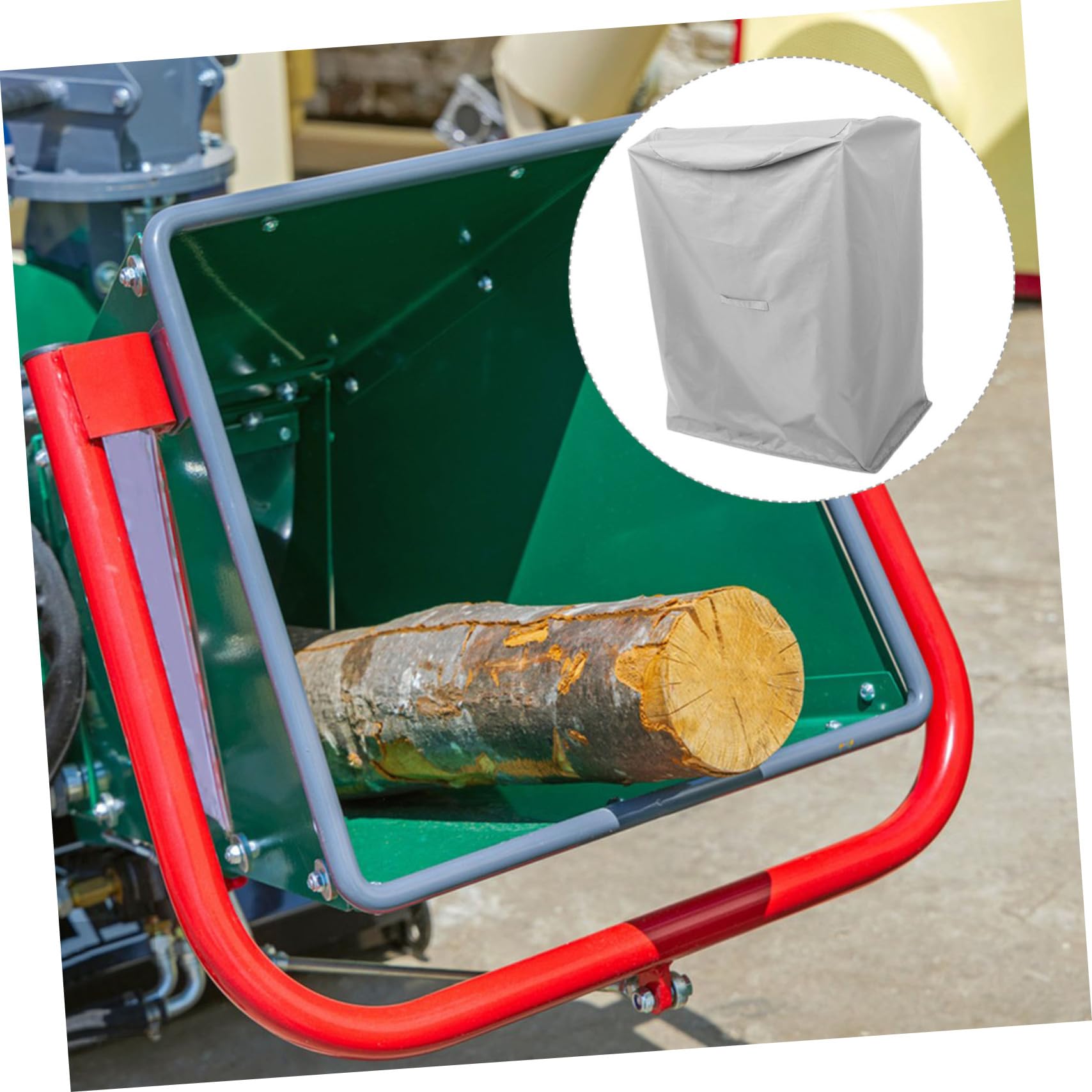 Wasserdichter Oxford Mulcher Schutzhaube 210D Für Gartenhäcksler UV Beständig Outdoor Abdeckung Für Elektrische Laubhäcksler Und Schredder Abdeckhaube