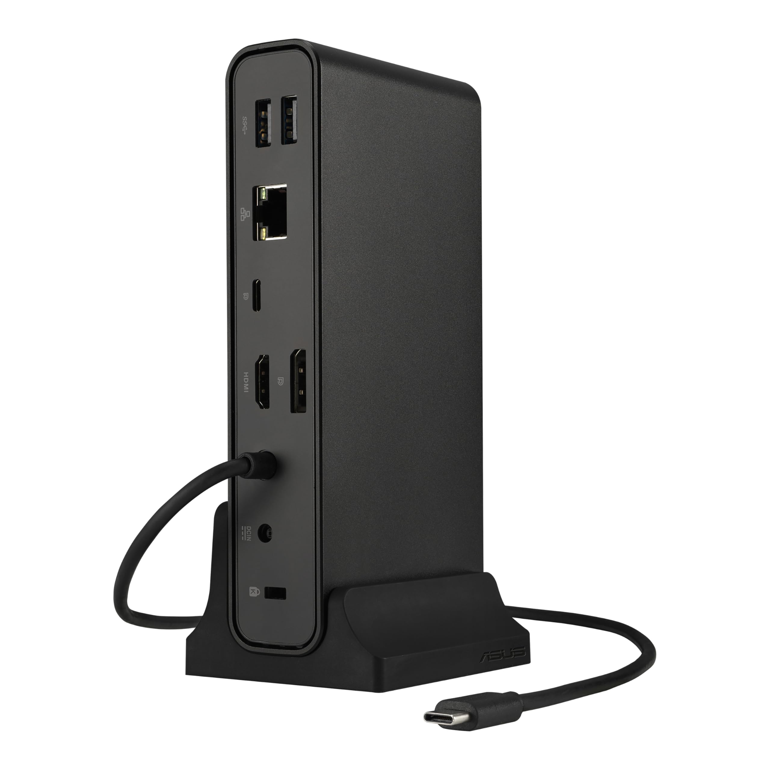 Asus Black Refurbished Triple Display Usb-C Dc300 Docking Station Usb 3.2 Gen 2 Type-C