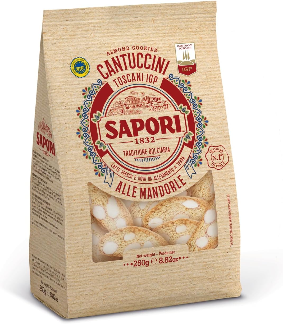 Sapori Cantuccini Toscani IGP alle Mandorle
