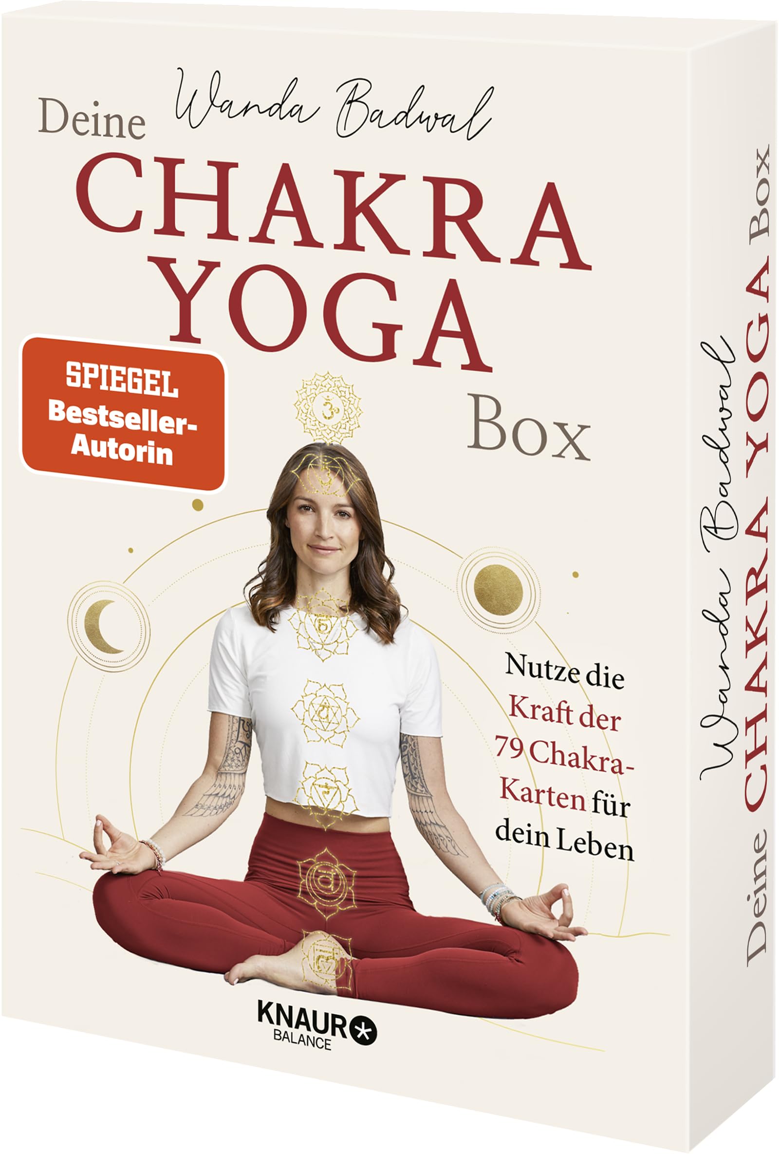 Deine Chakra-Yogabox: Nutze die Kraft der 79 Chakra-Karten für dein Leben | Inkl. Anleitungsbuch | Wertvolle Mantras und Chakra-Yoga-Übungen für einen Alltag im Einklang mit dir selbst