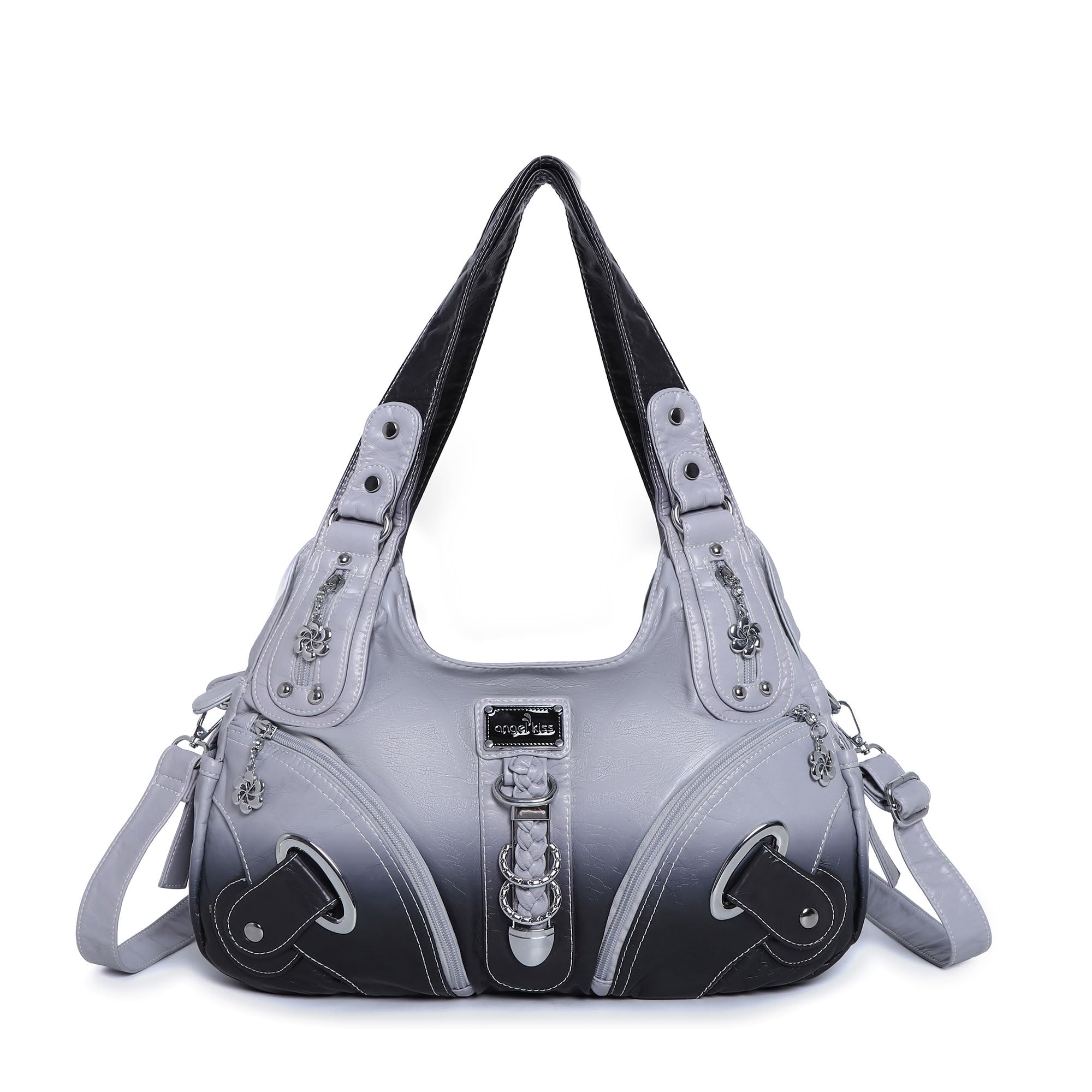 Angelkiss Hobo Geldbörsen und Handtaschen für Damen, Umhängetasche, groß, für den täglichen Gebrauch