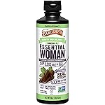 Barlean\'s Essential Woman Chocolate Mint Liquid Supplement from Flaxseed, Evening Primrose Oil & Soy Isoflavones, Omega 3 6 9 and GLA, Hormonal Balance & Healthy Hair and Skin, 16 oz