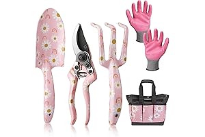 WORKPRO 5PCS Garden Tool Set: Essential Gardening Supplies for Women