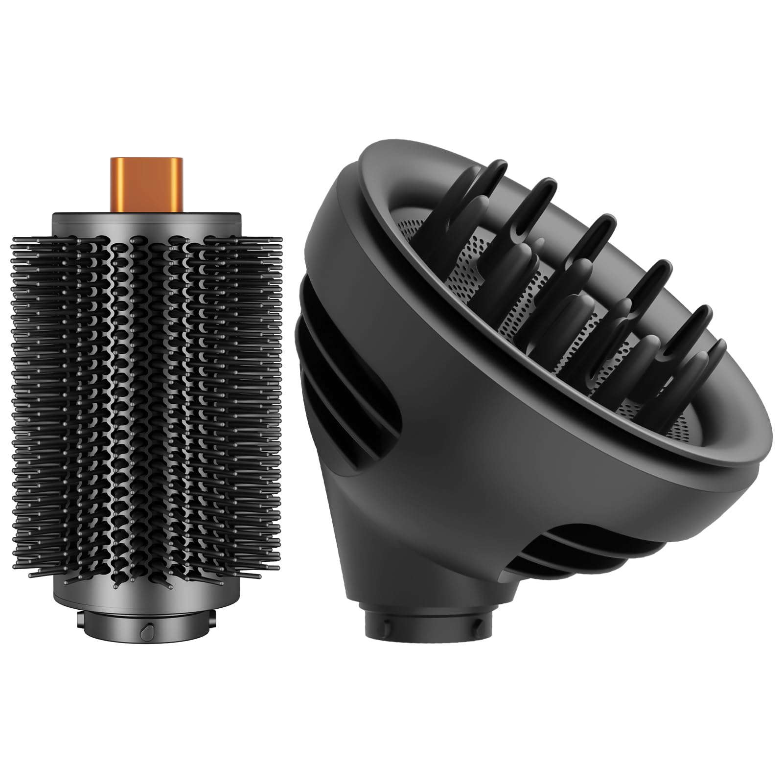 YTCHYYSK Upgraded Large Round Volumizing Brush Attachment and Wave Curl Diffuser Attachment for Dyson Airwrap HS01 HS05 HS08 Accessories