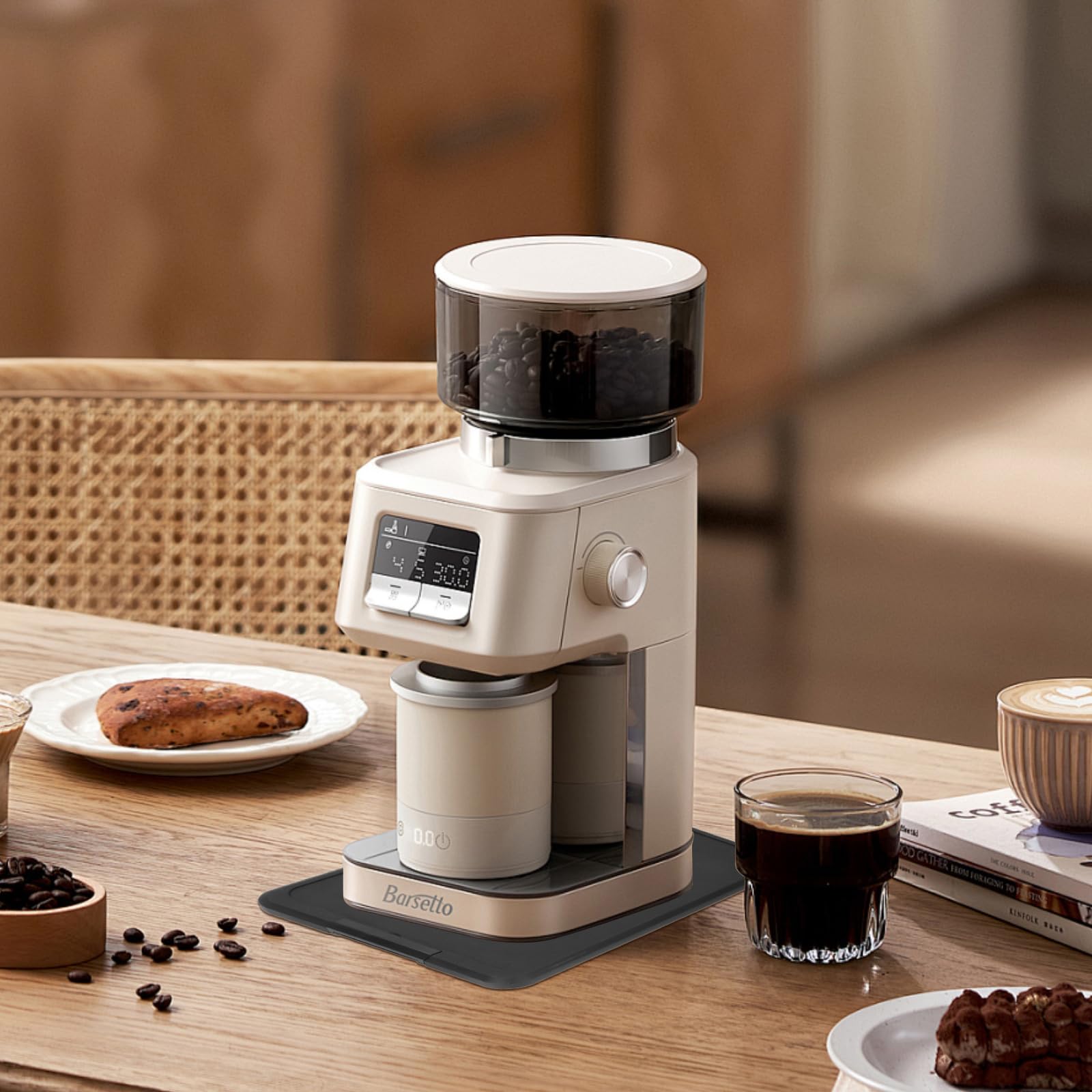 Schiebewanne für Kaffeemaschine, Küchengeräte, Schublade, Organizer für Toaster, Arbeitsplatte, praktischer Schieberkorb für einfachen Zugriff, halten Sie Ihre Küche ordentlich und ordentlich