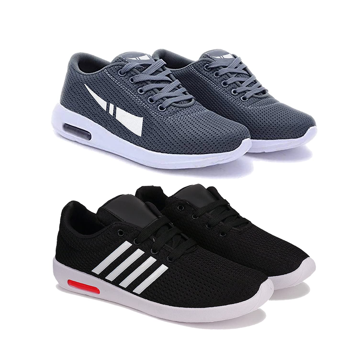 BERSACHE Sports Shoes for Men | Latest Stylish Sports Shoes for Men (Pack of 2) Combo(MM)-1566-1562 Multicolor (B0BQYXPLK3) Amazon Price History, Amazon Price Tracker