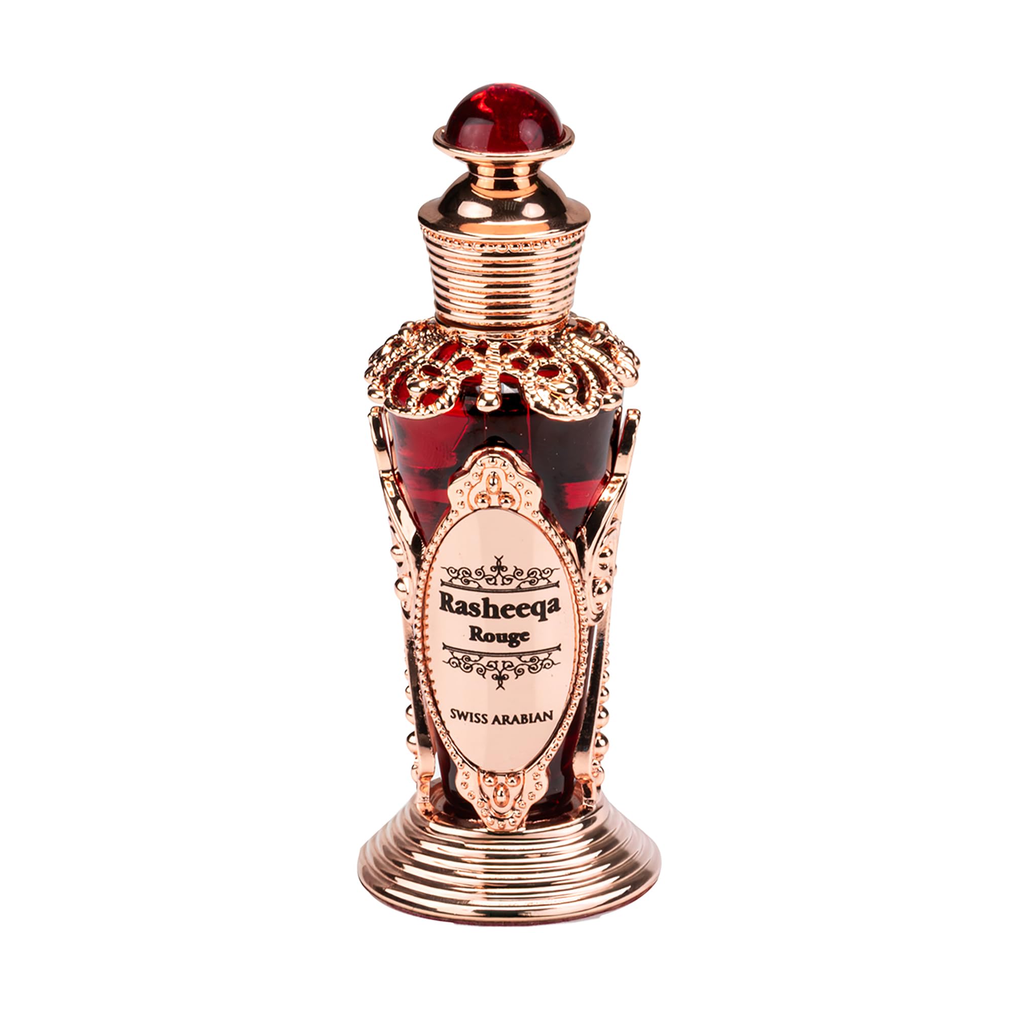 Rasheeqa Rouge - Concentrated Perfume Oil for Women - Floral Rosy Green Woody Scent with…
