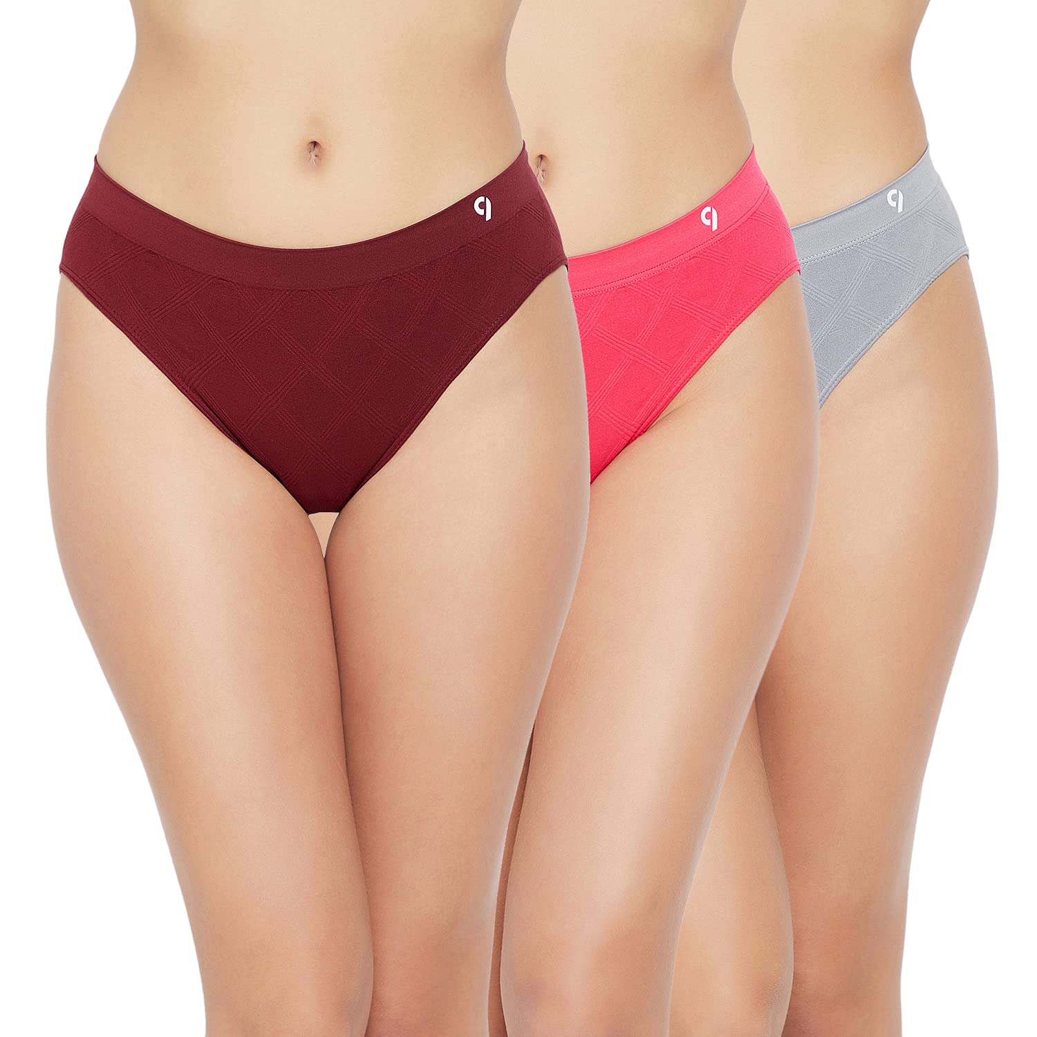 Women Assorted Multicolor Pack of 3 Panties-image-11