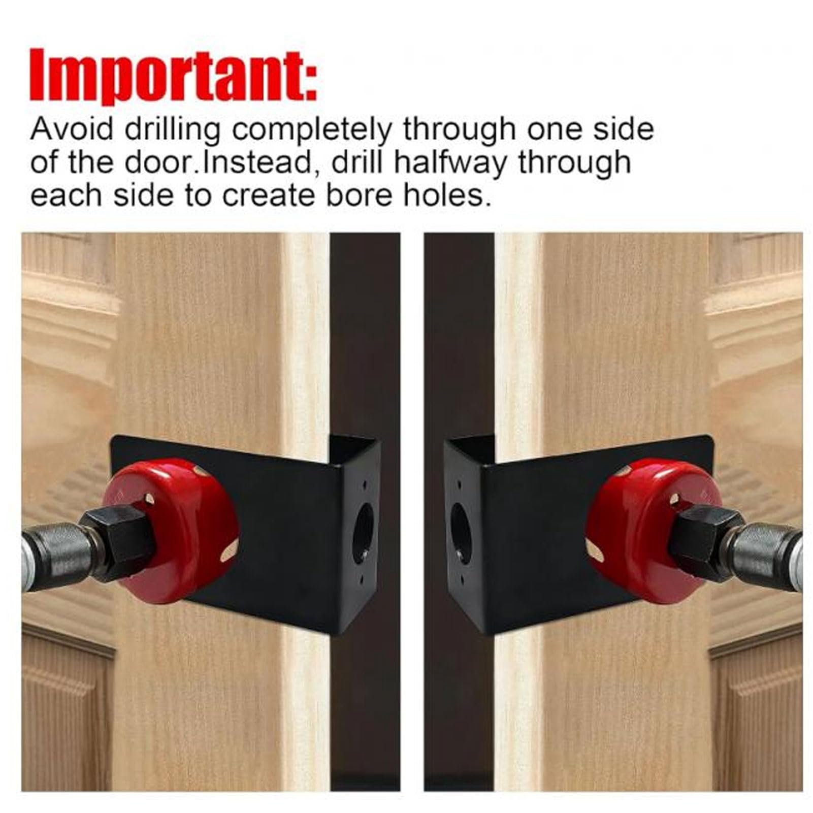 Dewalt Door Lock Installation Kit Bi-metal (d180004 For Sale