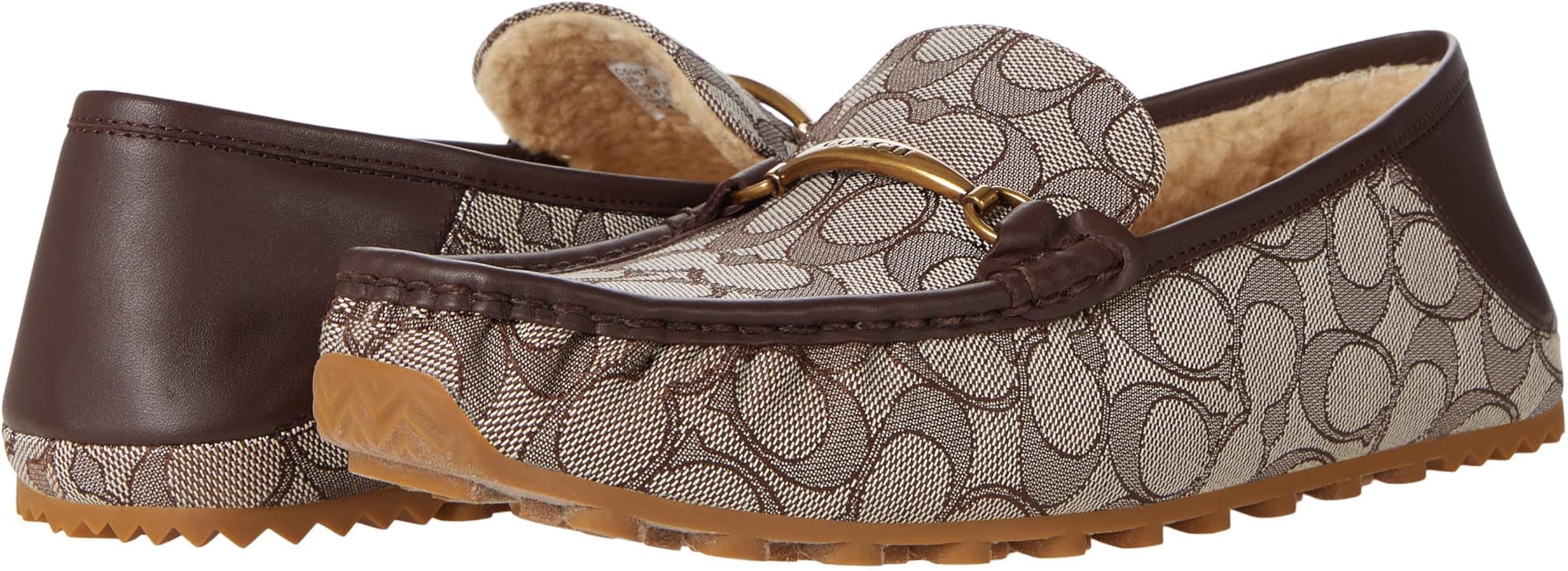 COACH Collapsible Heel Signature Fleece 