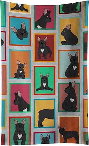 Miniatura 48 de Caroline's Treasures MLM1101KTWL - Lotes de color rojo y blanco Pembroke Corgi toalla de cocina Pembroke Paños de cocina toalla de mano toalla