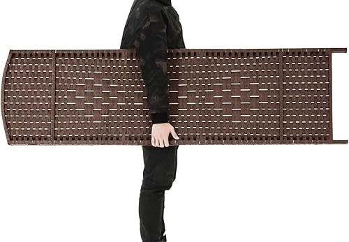 Miniatura 46 de Divisores de habitación de 6 pies de alto - 20 pulgadas de ancho pantalla de privacidad independiente con fibra tejida de diamante, divisor de pared