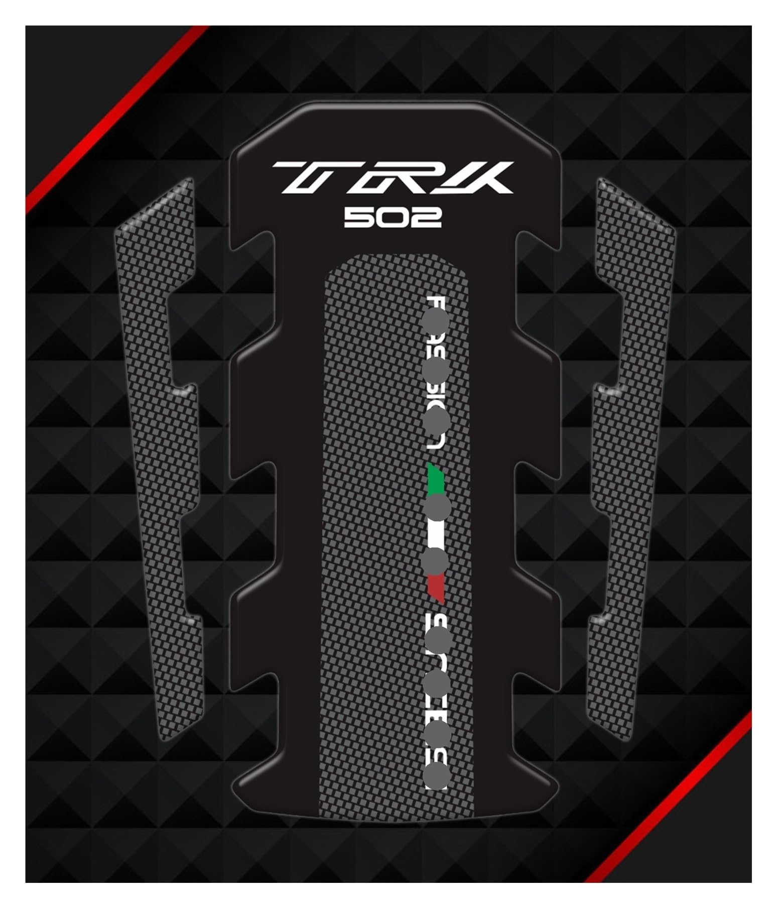 Éviter les rayures de moto avec le grip réservoir TRK502