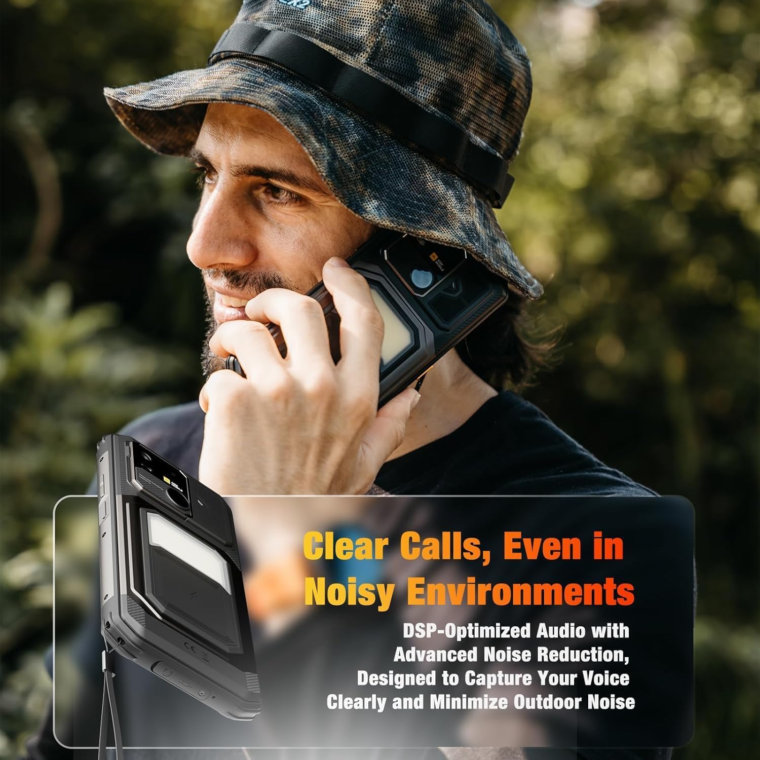 AGM G3 Pro Rugged Smartphone for T-Mobile, Thermal Camera (512x384, 25fps), 10000mAh Battery, 120Hz FHD+ Display, 24GB+512GB, MTK 7300, 33W PD & Wireless Charging, NFC/Camping Light/IP68/Dual SIM 6