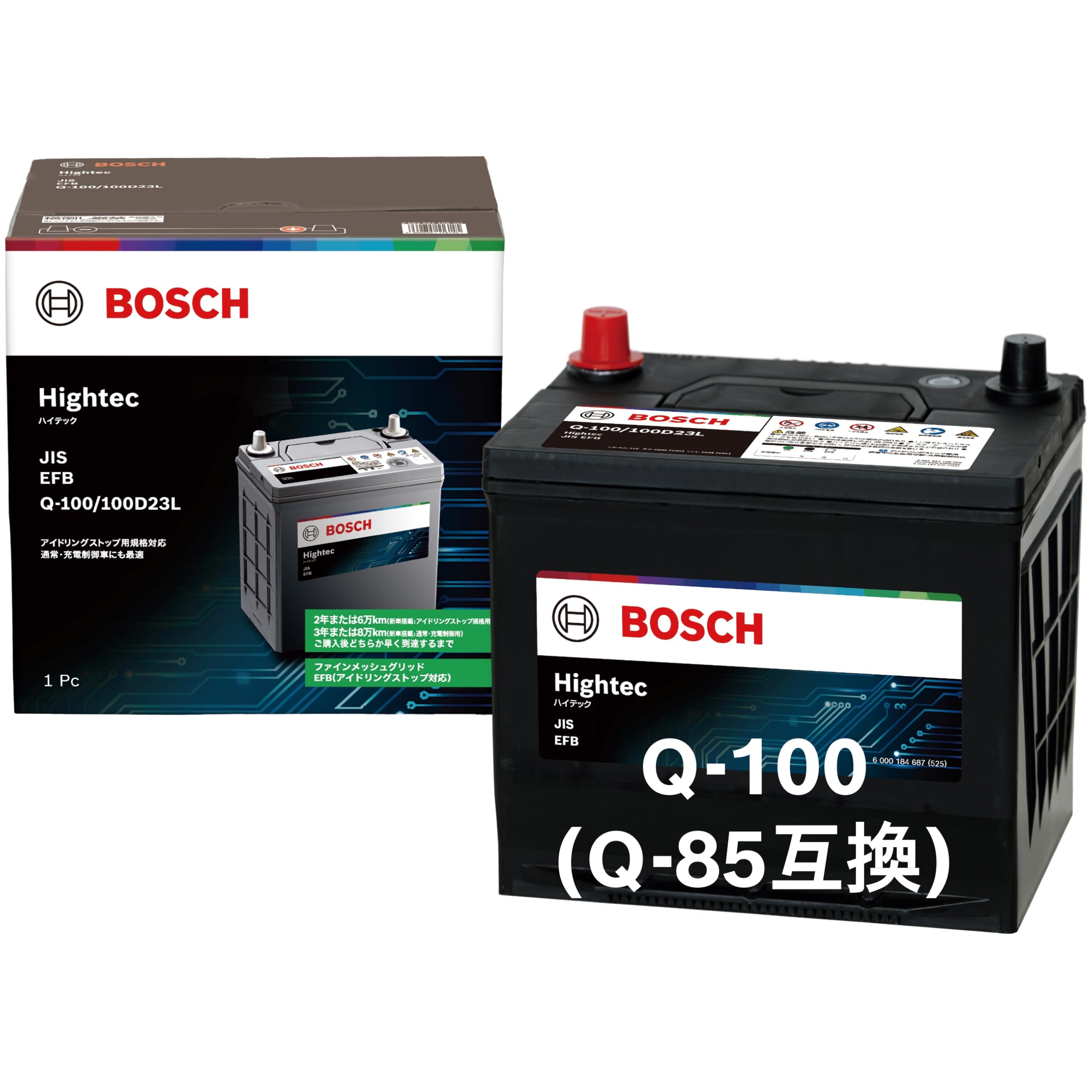 Amazon.co.jp: BOSCH (ボッシュ) 国産車バッテリー HT-Q-100