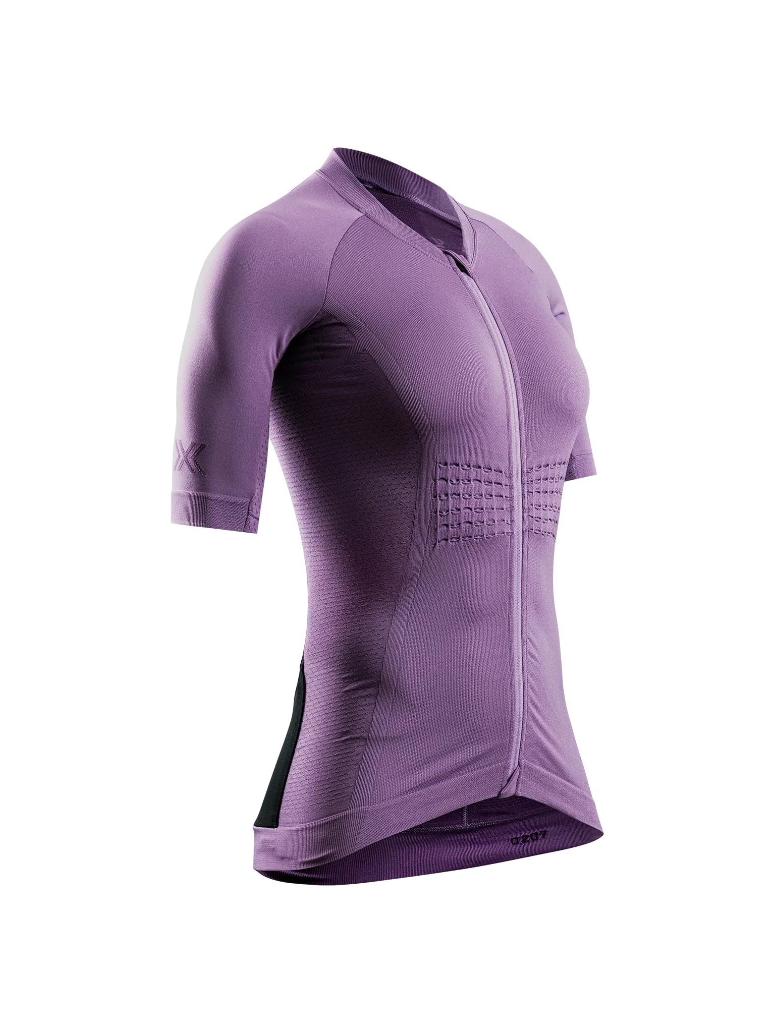 X-Bionic Xceed Ride Koszulka z krótkim rękawem dla kobiet - wysokowydajna koszulka kolarska z technologią HygroDiffuser i VectorSphere - oddychająca siateczka - Dusty Rose/Dark Dusty Rose, S