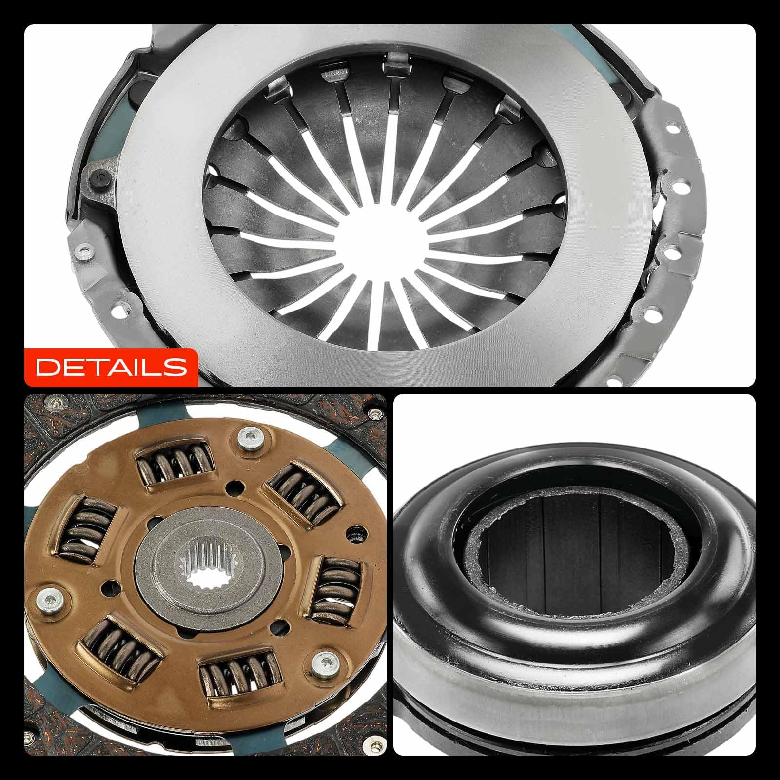 Frankberg Frizione Set frizione Compatibile con 169 Punto Furgone/Compatto 188 Seicento/600 187 Strada Pick-up 178 278 Ypsilon 843 Replace# 46400732