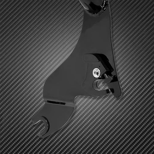 Miniatura 4 de HCmotorku Respaldo de pasajero desmontable para motocicleta con almohadilla de cojín para Harley Touring Road King Street Glide Electra Glide Road