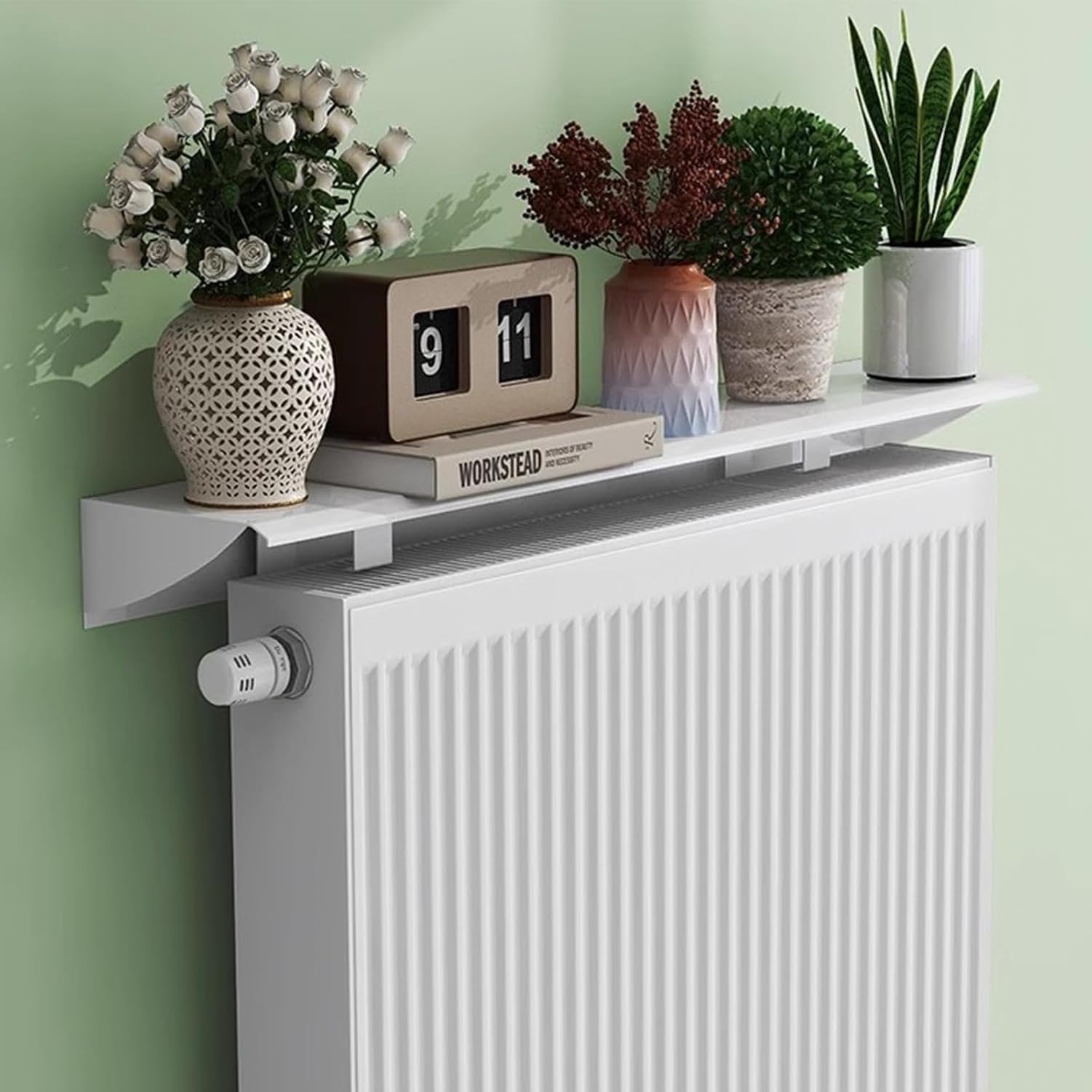 Cache radiateur 17 cm sans perçage antichaleur 50-200 cm, 80cm, 80cm