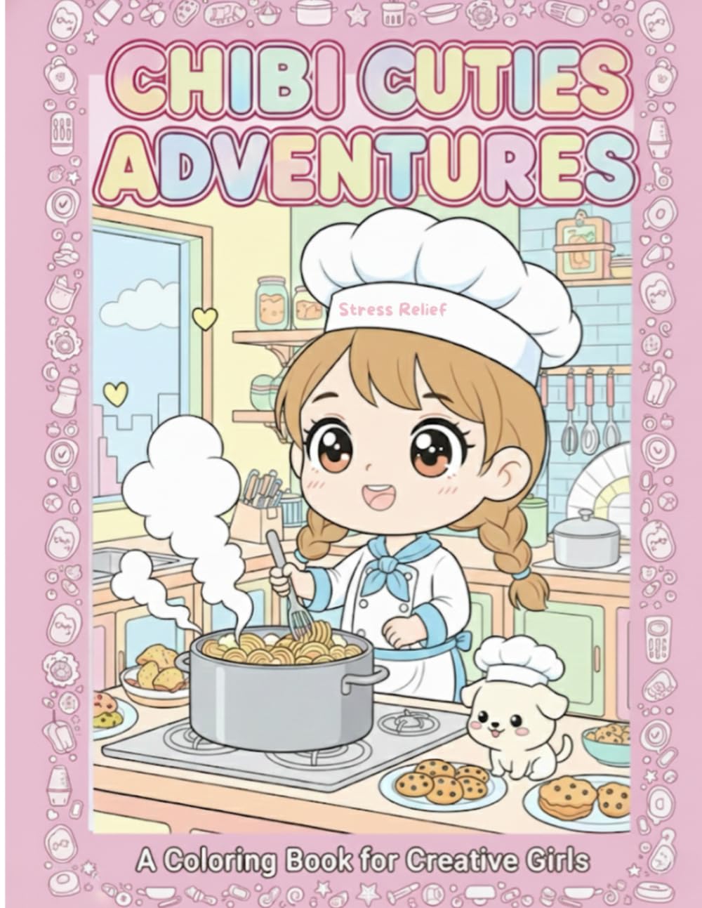 Chibi cuties coloring adventure