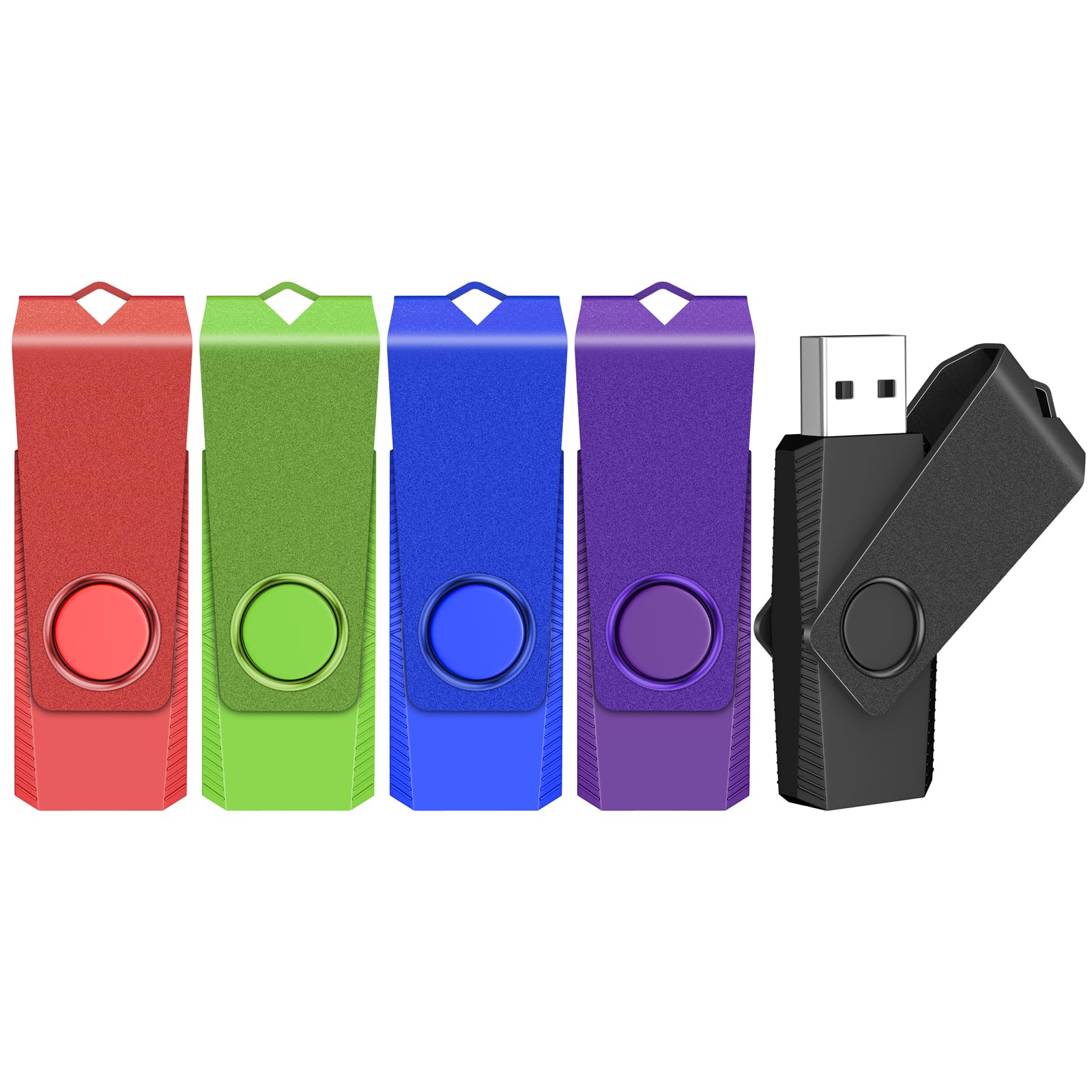 Lot de 10 clés USB 2.0 8 Go avec adaptateurs Type-C pour stockage informatique