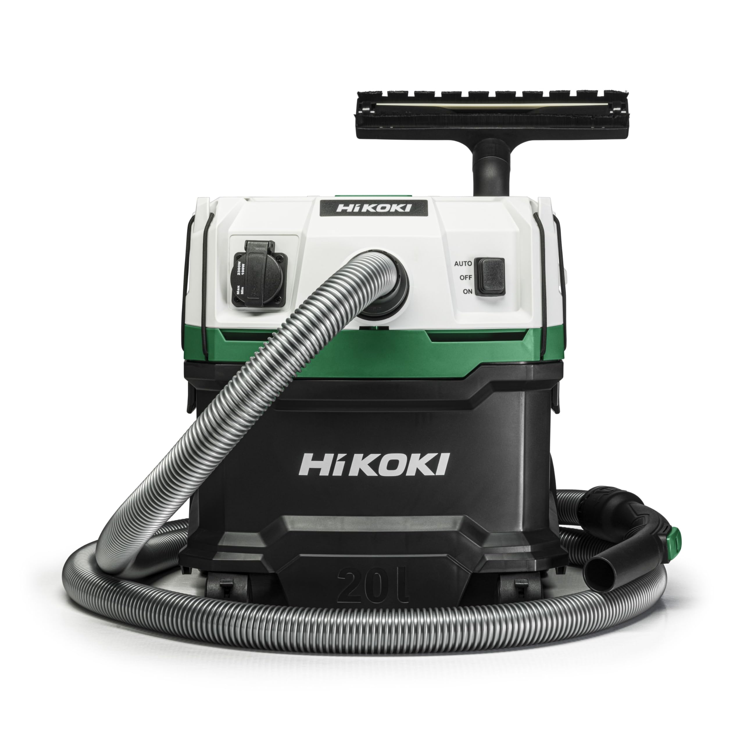 Hikoki RP200YLWAZ - Aspirapolvere a umido e secco, multicolore, 1200 W, 20 litri