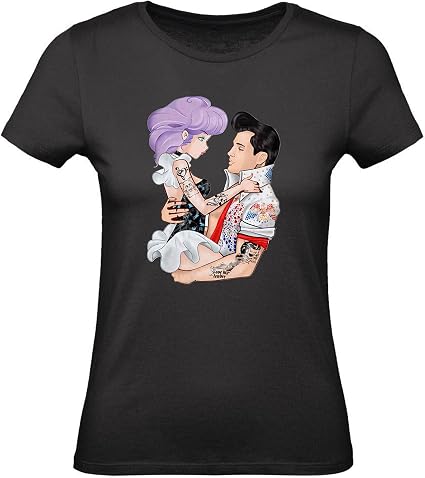 Vestin T-Shirt Donna Cotone Basic Super vestibilità Top qualità - Love